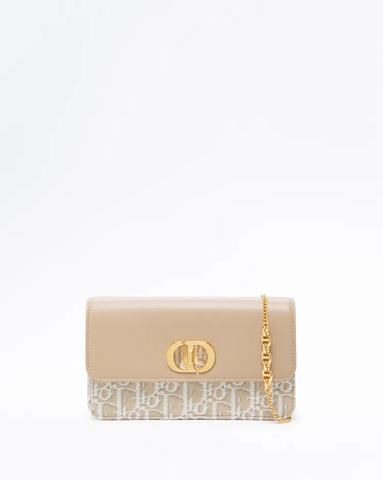Oblique Miss Caro Pouch with Chain
