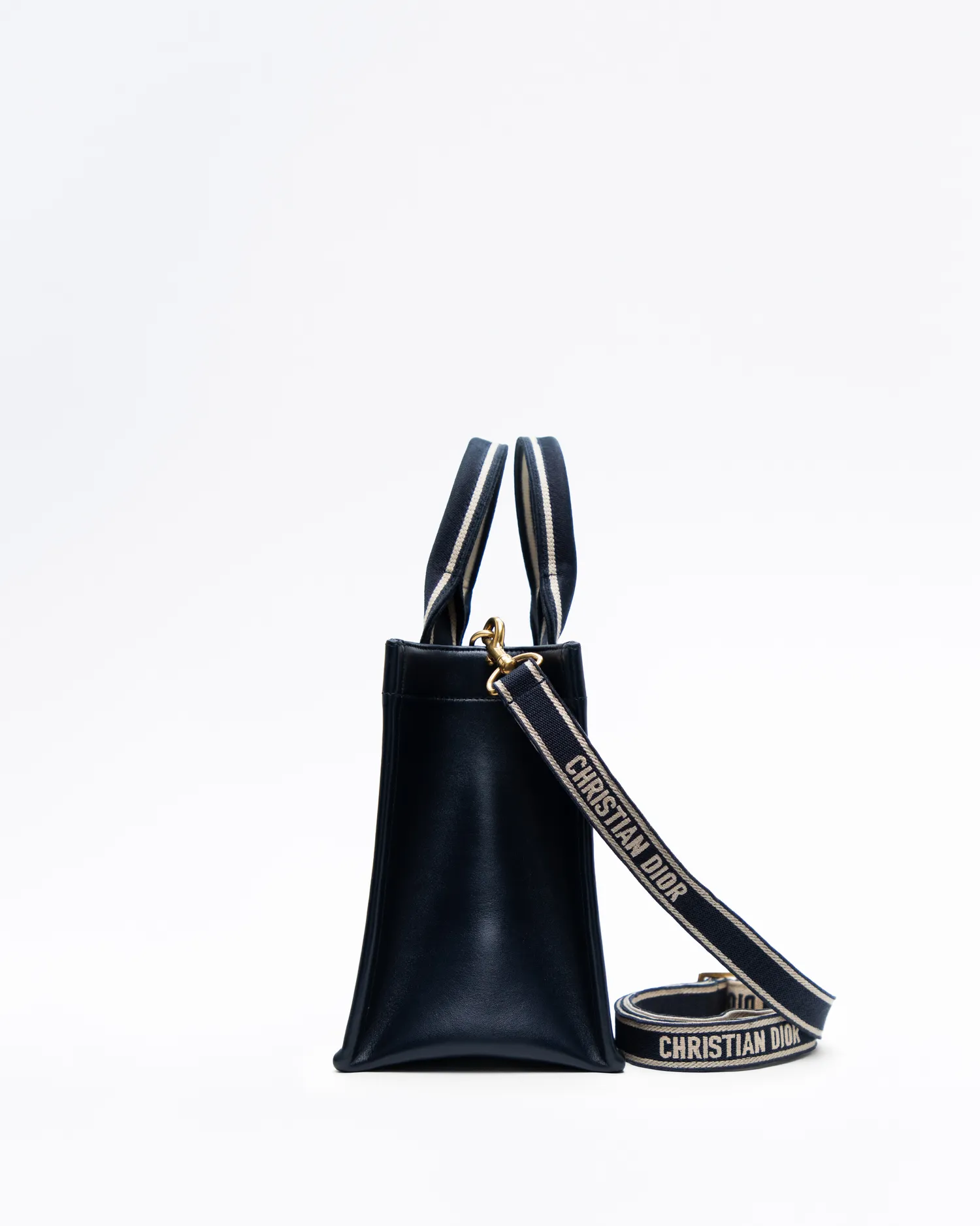 Oblique Small Book Tote with Strap