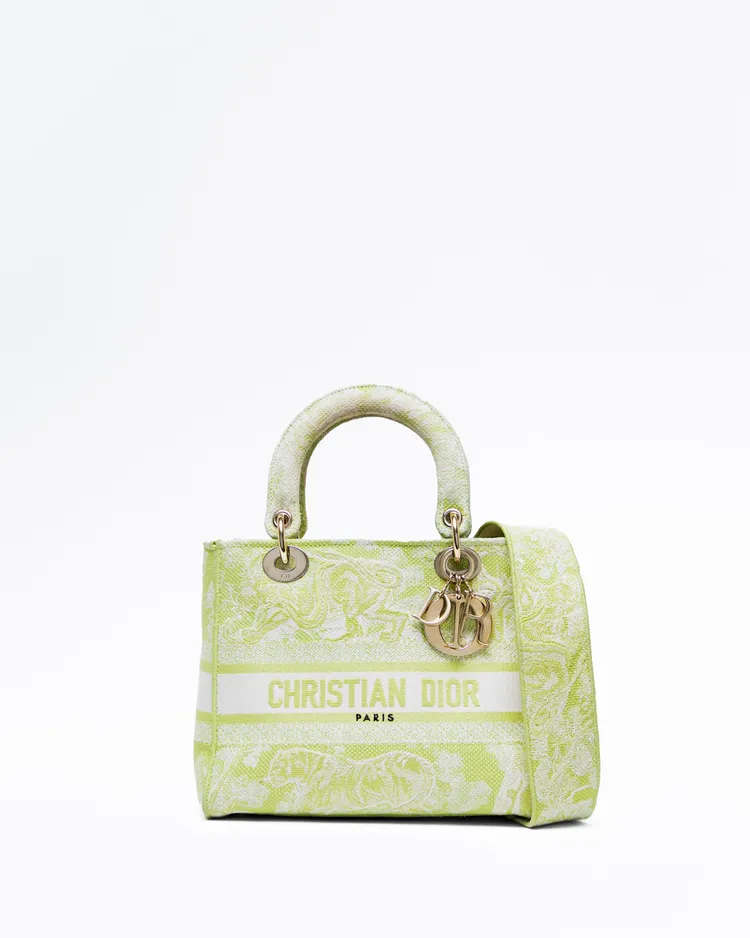 Toile de Jouy Medium Lady D-Lite Bag