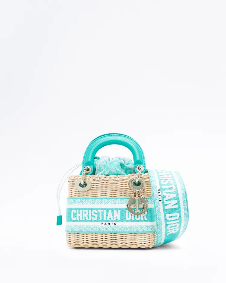 Wicker Mini Lady Dior Bag