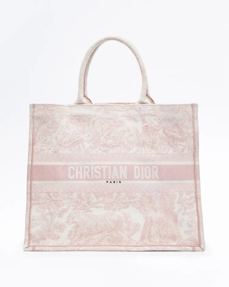 Toile de Jouy Large Book Tote