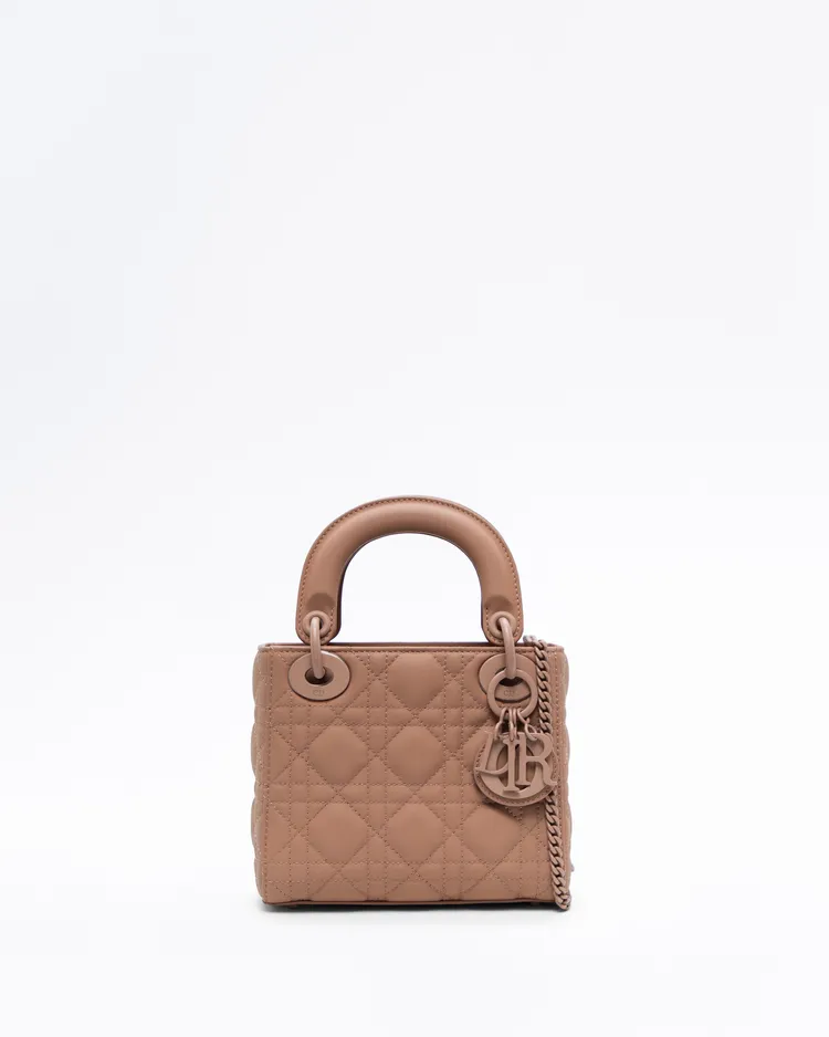 Ultramatte Cannage Mini Lady Dior Bag