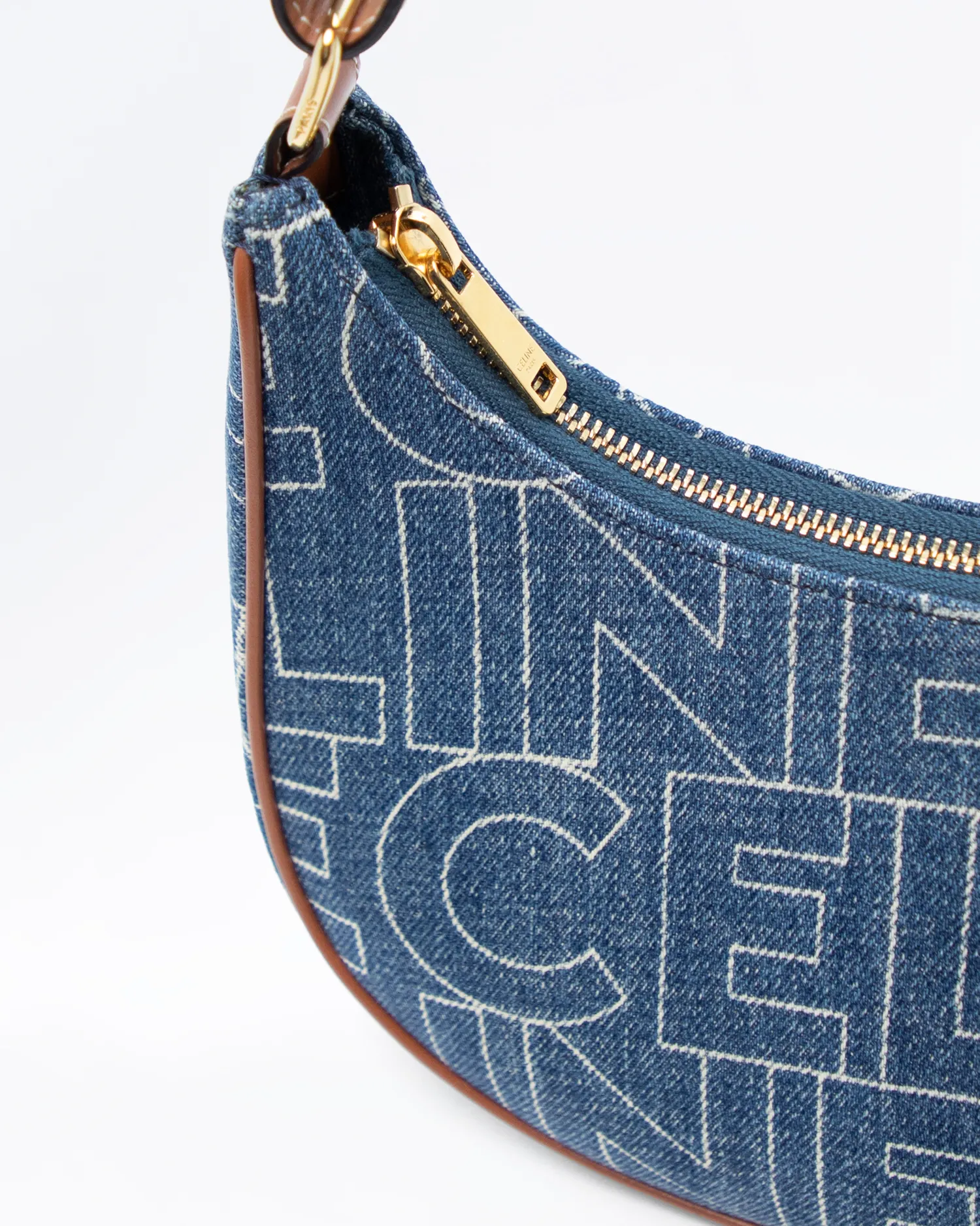 Denim Logo Ava Bag
