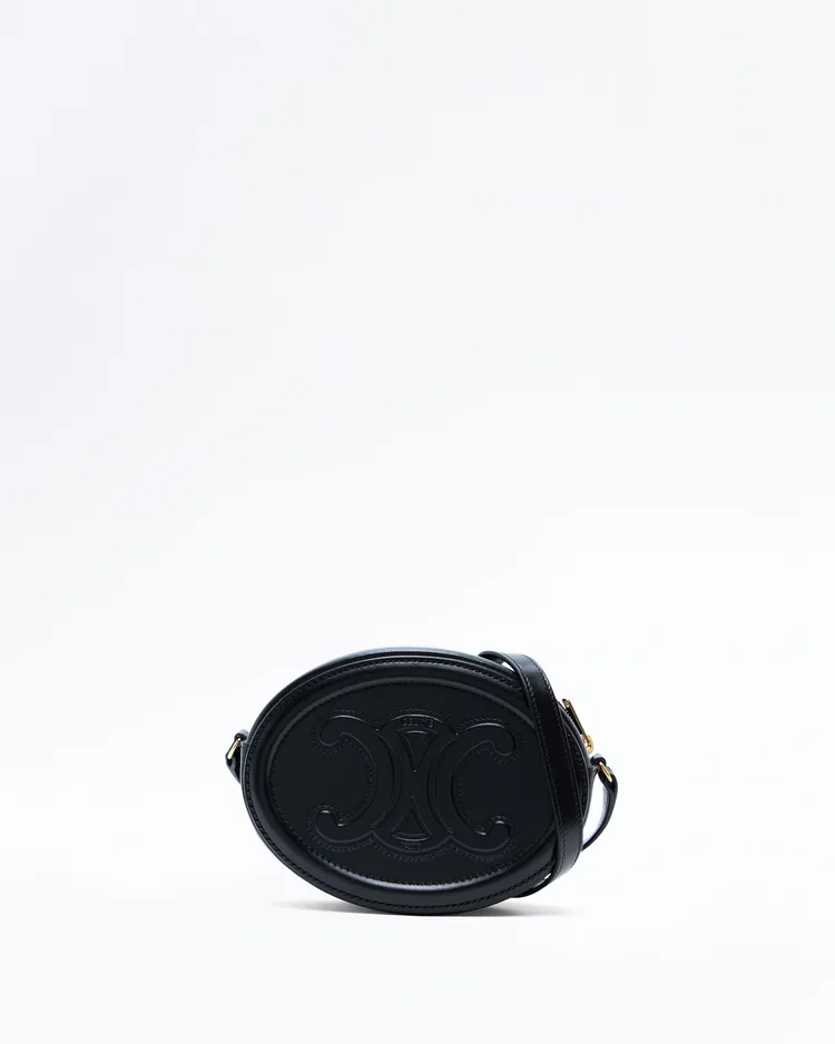 Cuir Triomphe Small Oval Bag