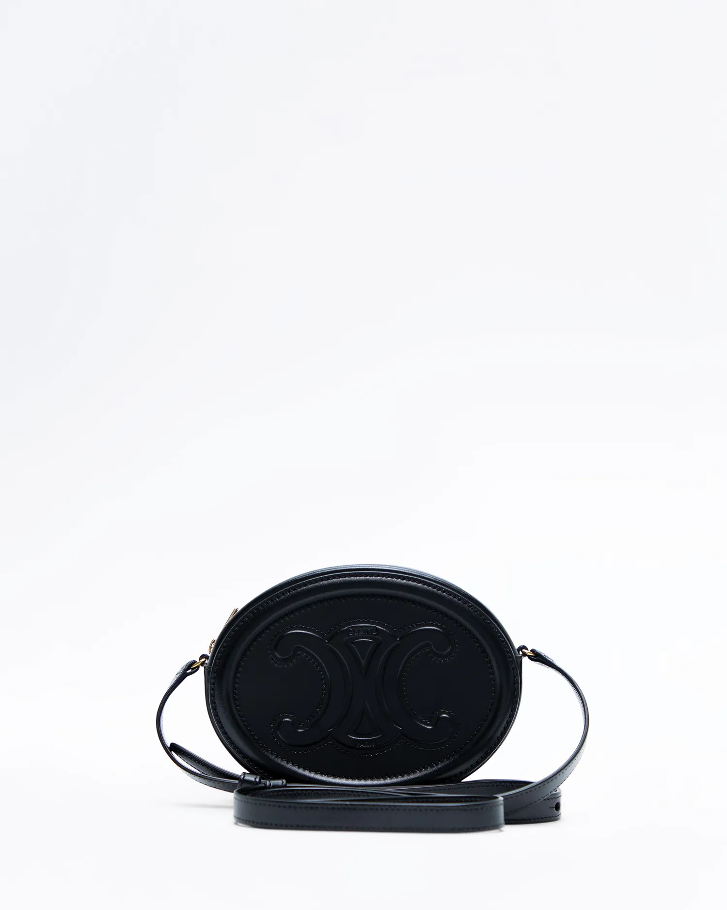 Cuir Triomphe Small Oval Bag