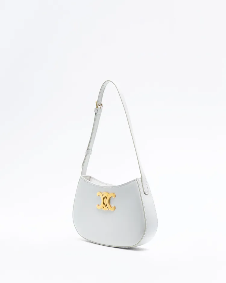 Alternate view angle of Leather Triomphe Tilly Bag