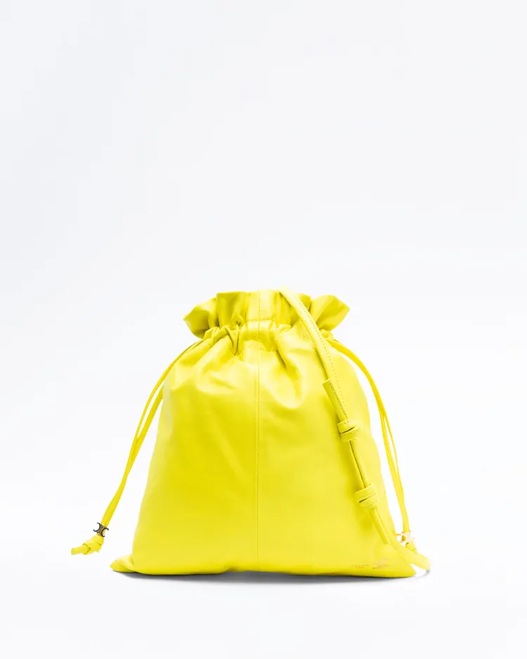 Lambskin Small Crystal Pouch