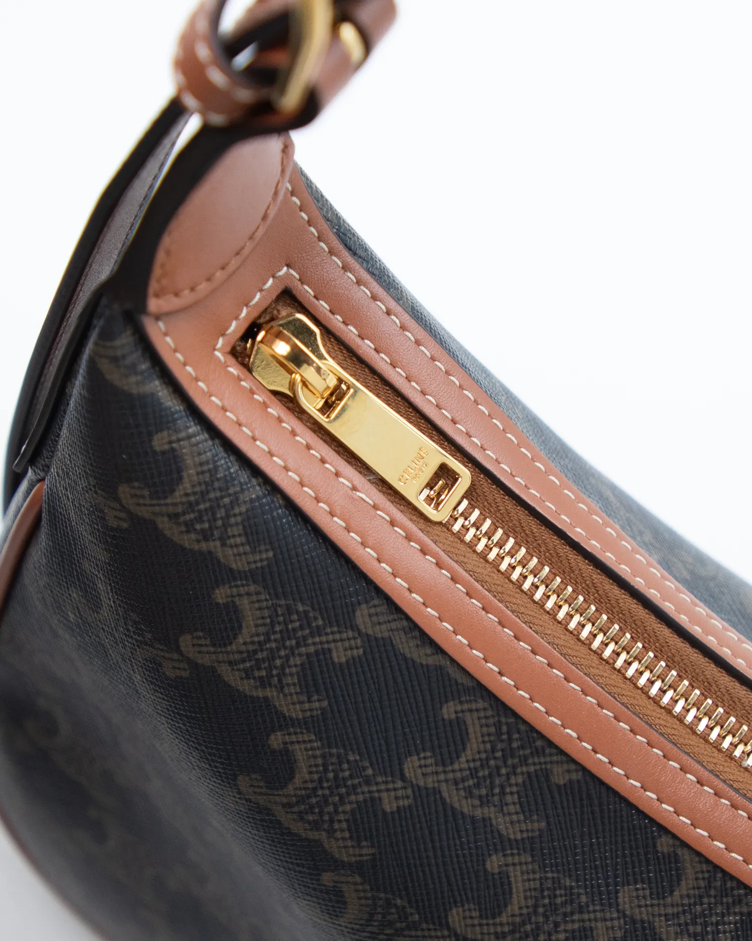 Canvas Triomphe Small Heloise Bag