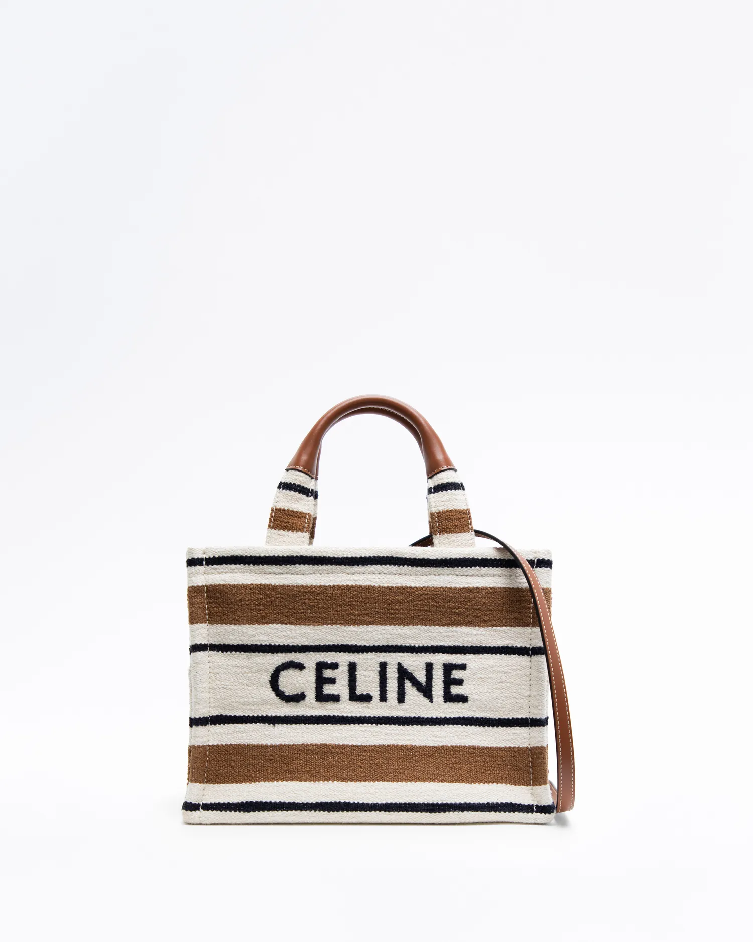 Canvas Logo Small Cabas Thais Tote