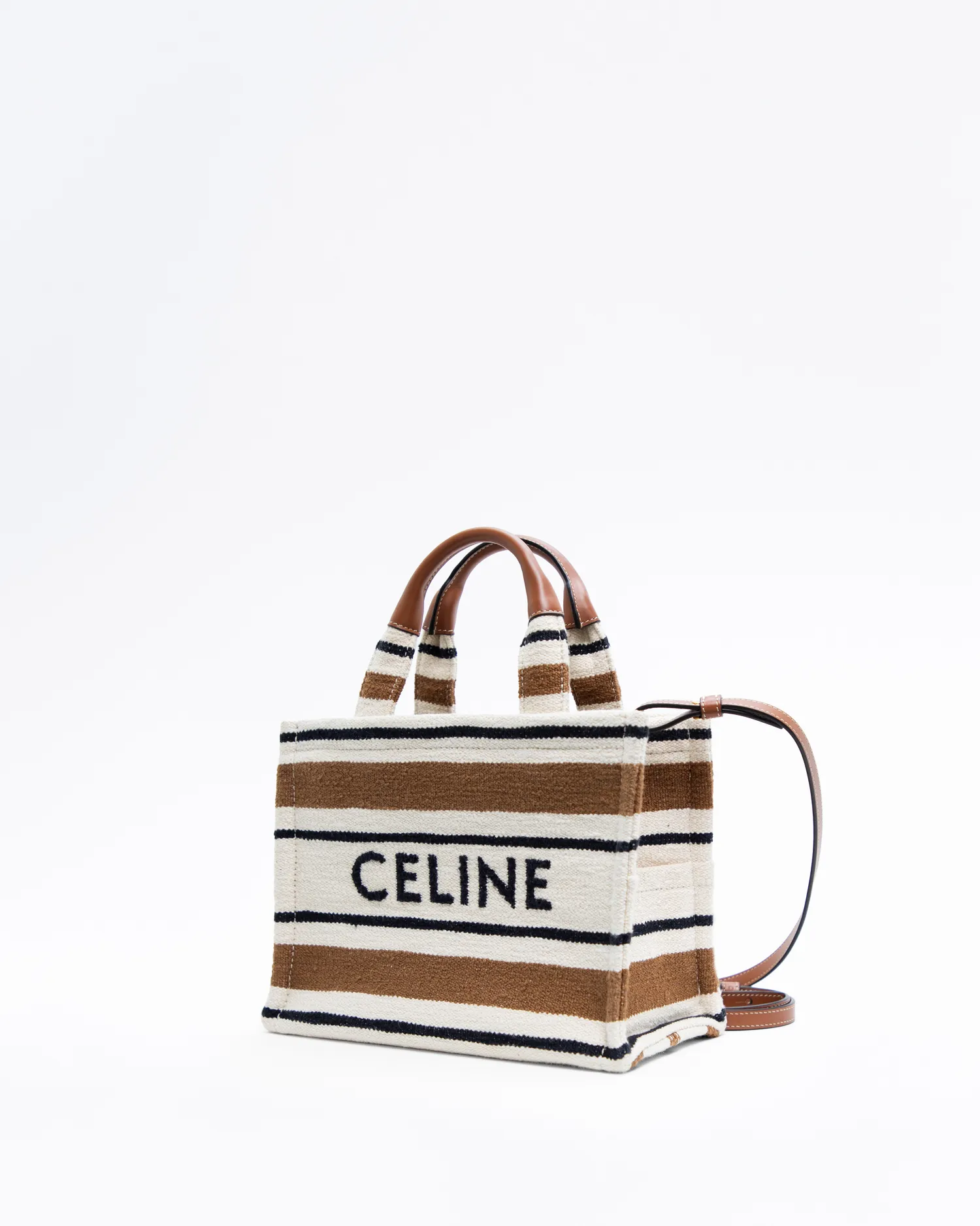 Canvas Logo Small Cabas Thais Tote