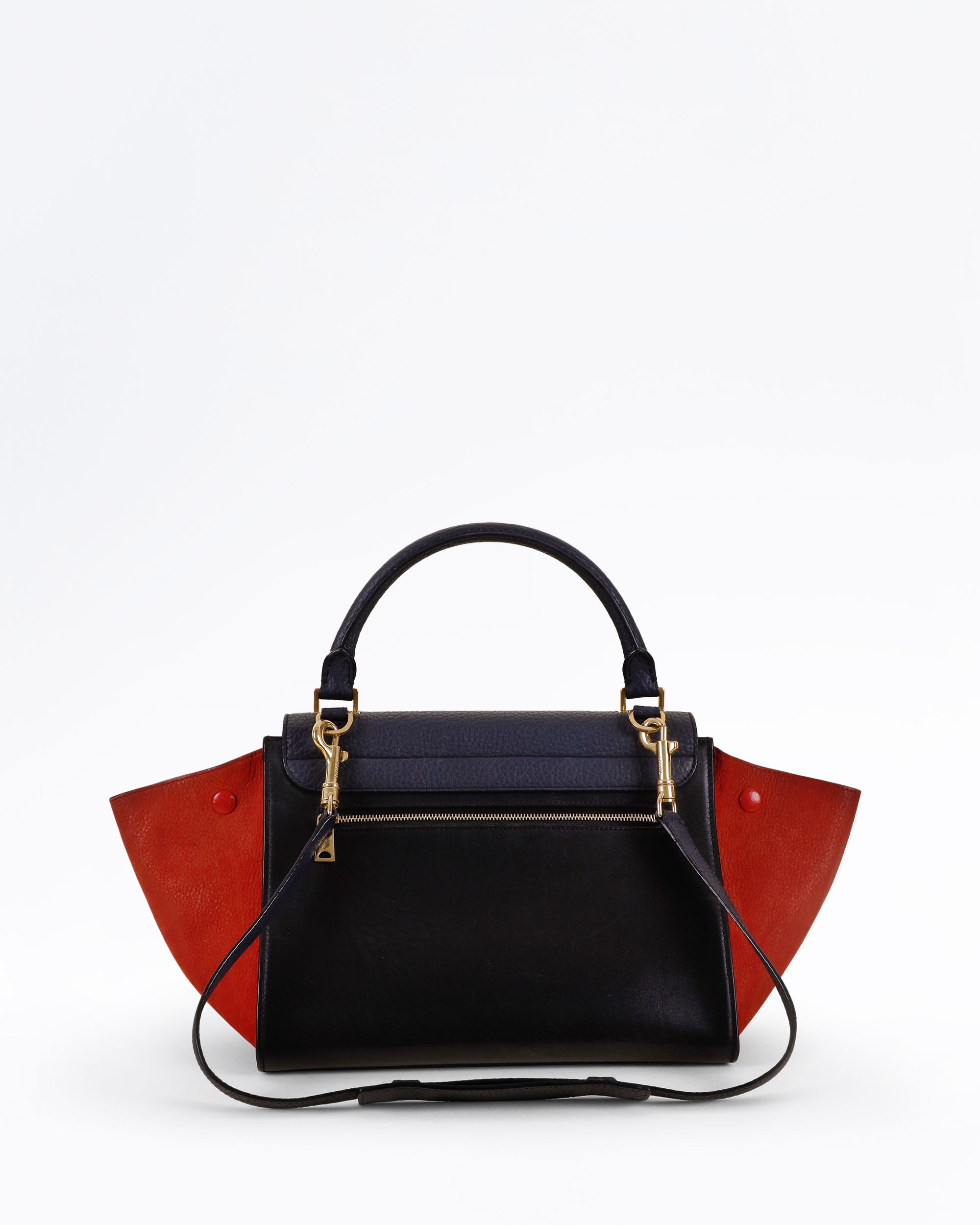 Celine Tri-Color Small Trapeze Handbag | Vivrelle