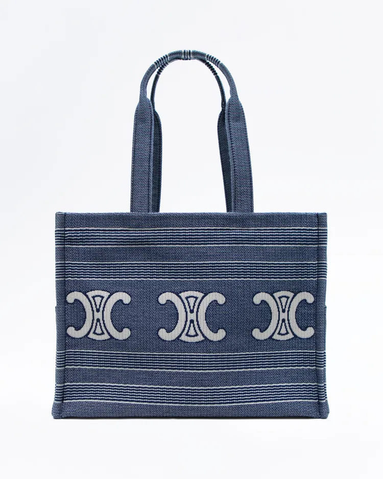 Canvas Logo Large Cabas Thais Tote