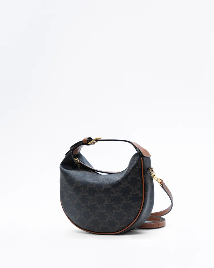 Alternate view angle of Canvas Triomphe Teen Lulu Bag