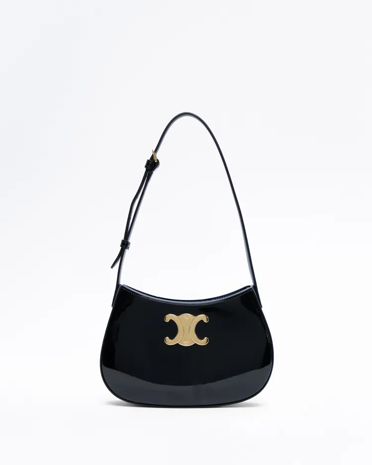 Patent Leather Triomphe Tilly Bag