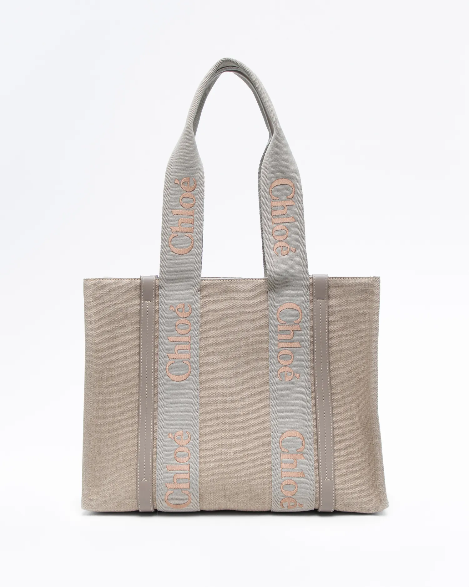Linen Medium Woody Tote