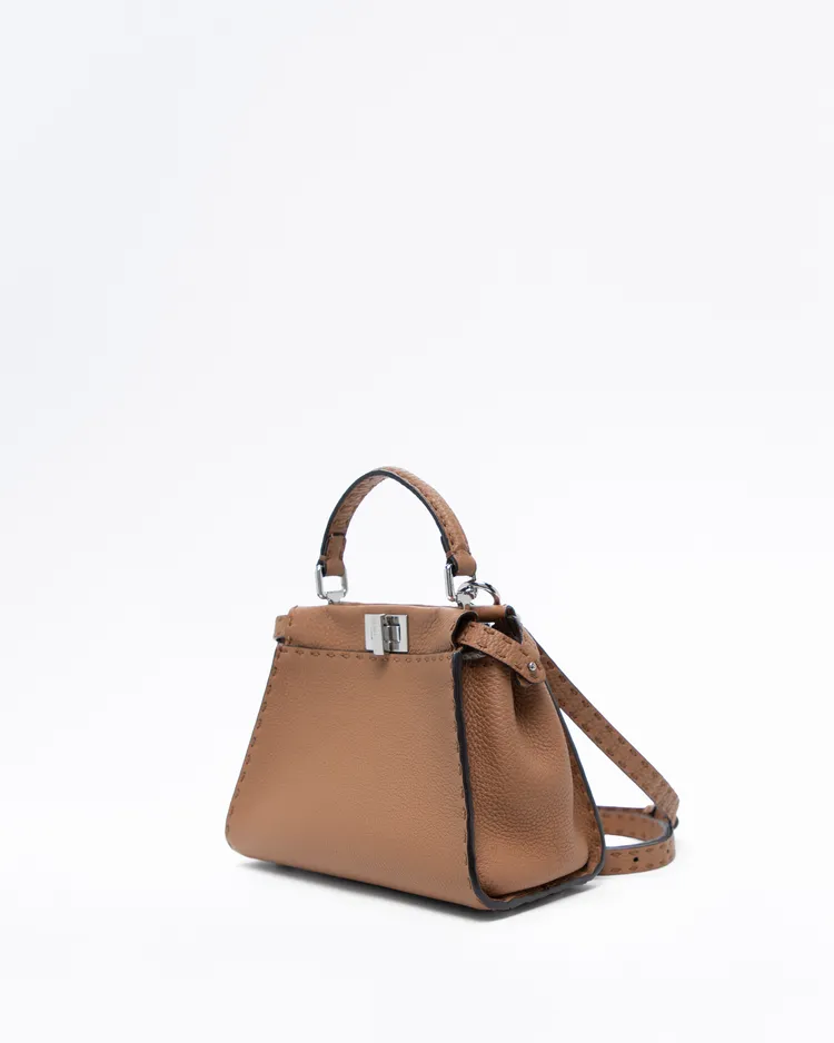 Alternate view angle of Selleria Mini Peekaboo Bag