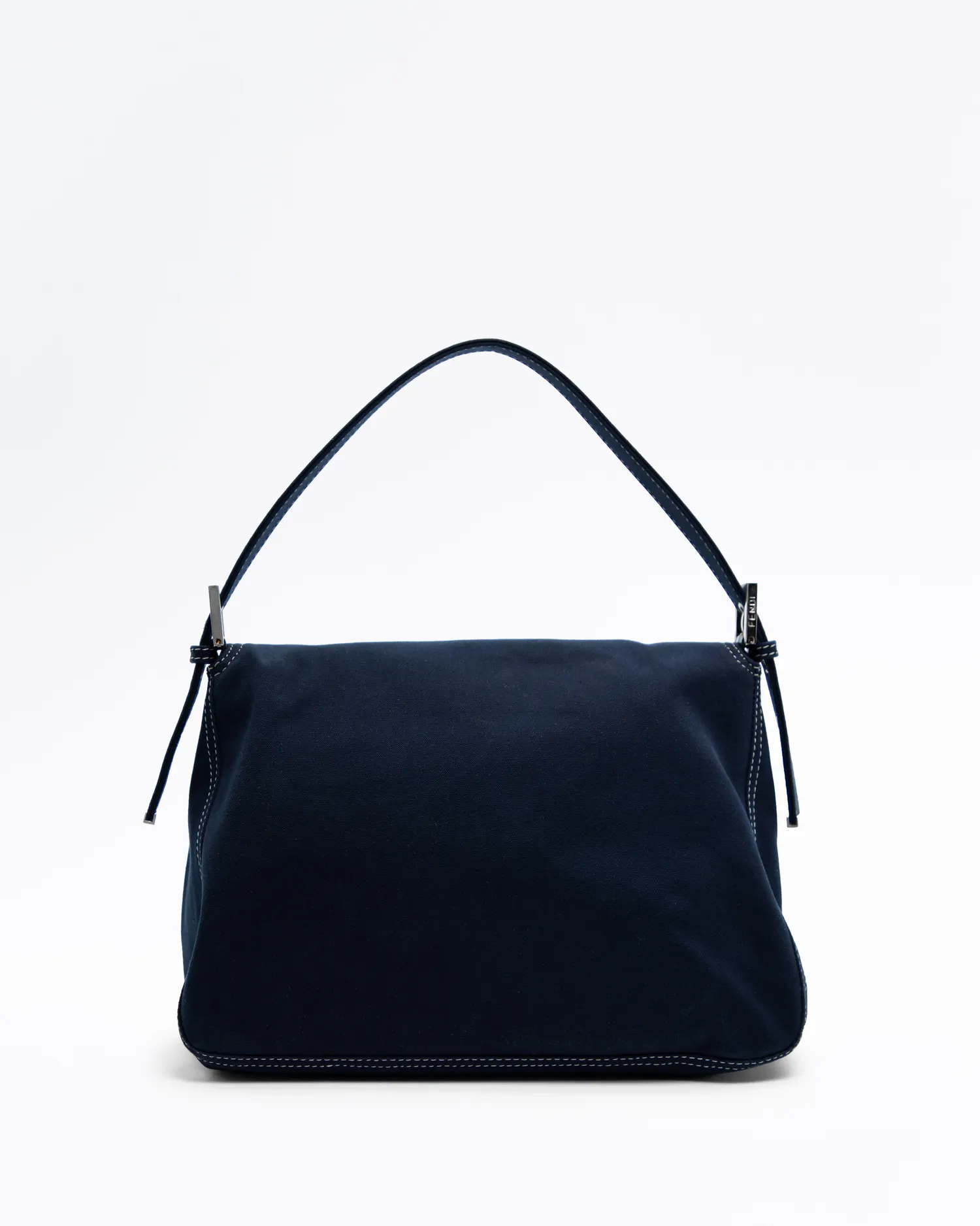 Vintage Canvas Mama Forever Baguette Bag
