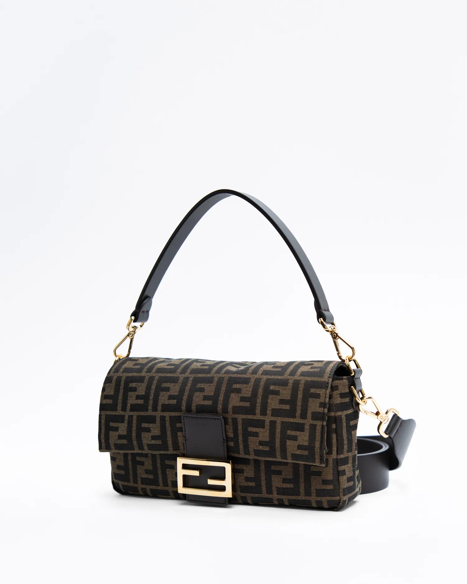 Jacquard FF Medium Baguette Bag