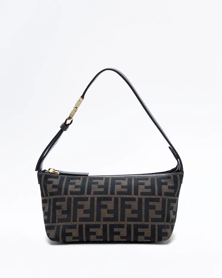 Canvas FF Small Vanity Pouch