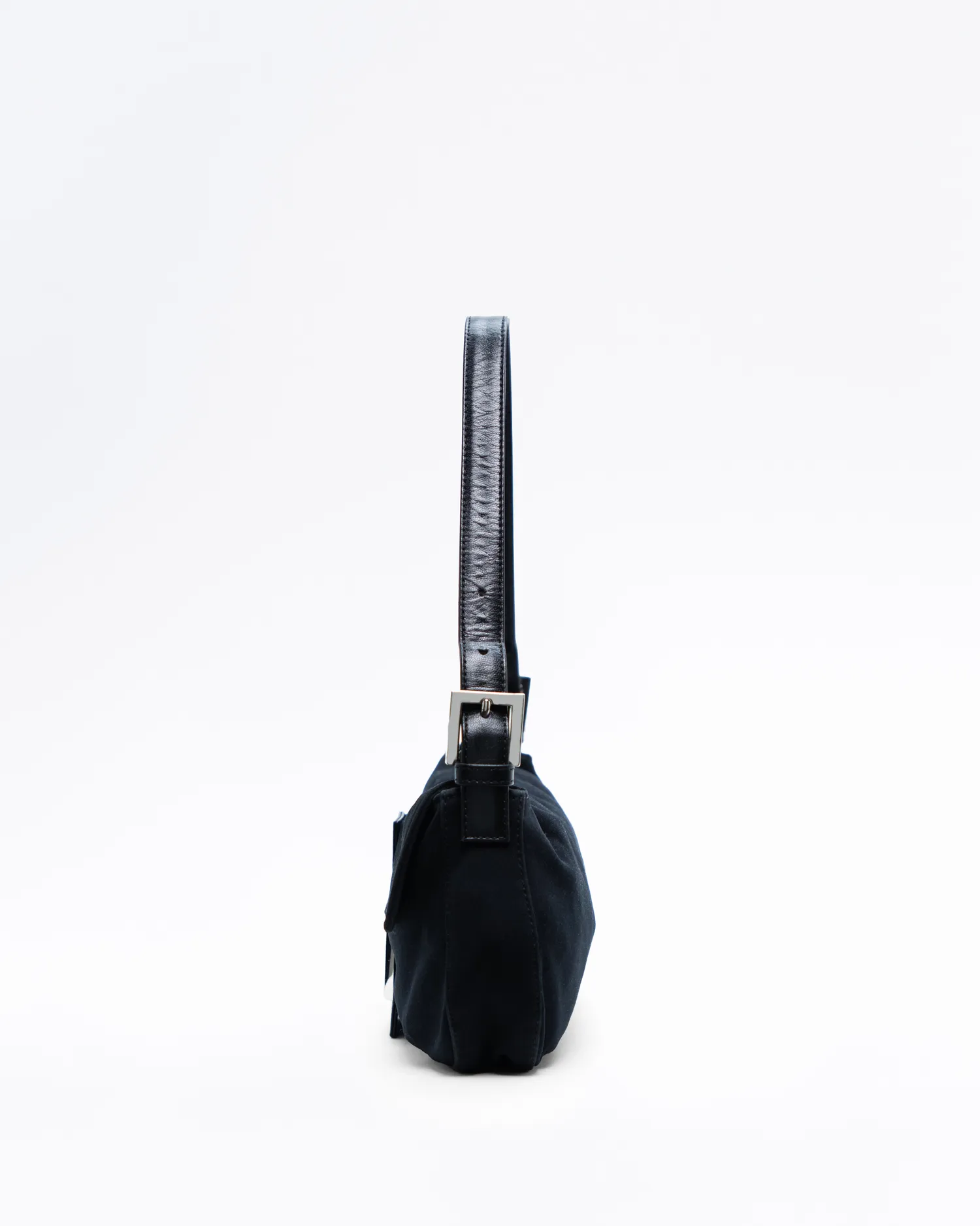 Vintage Neoprene Baguette Shoulder Bag