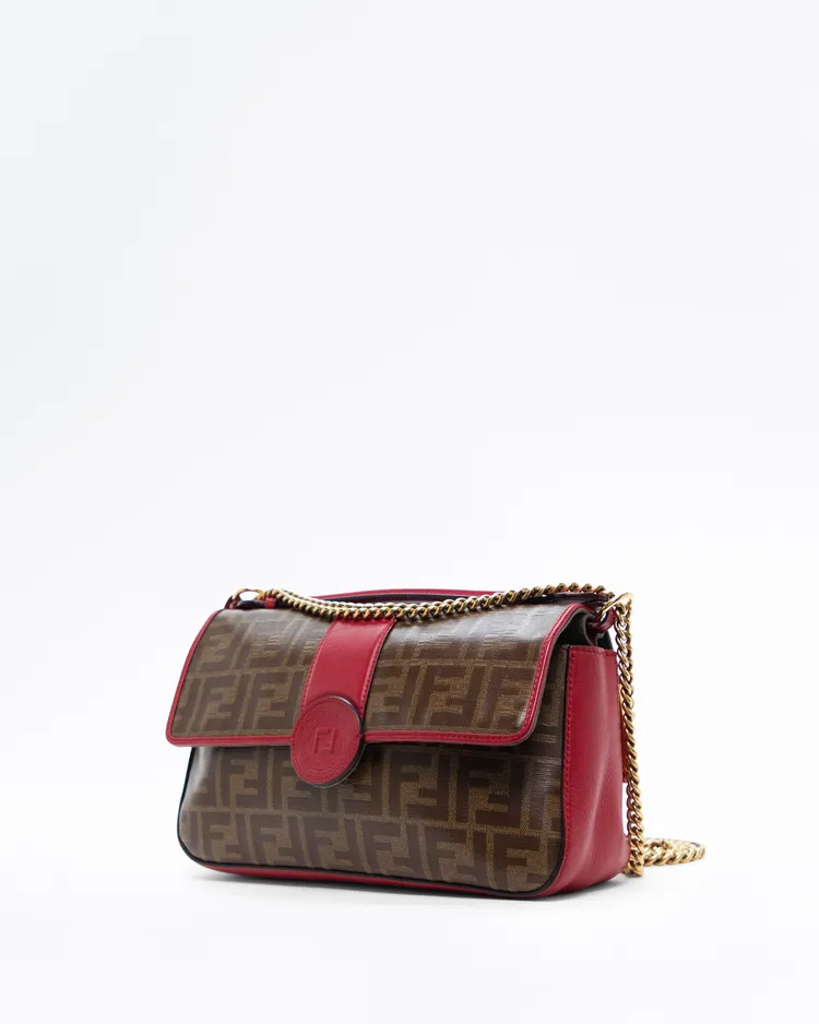 Alternate view angle of Double F Shoulder Bag