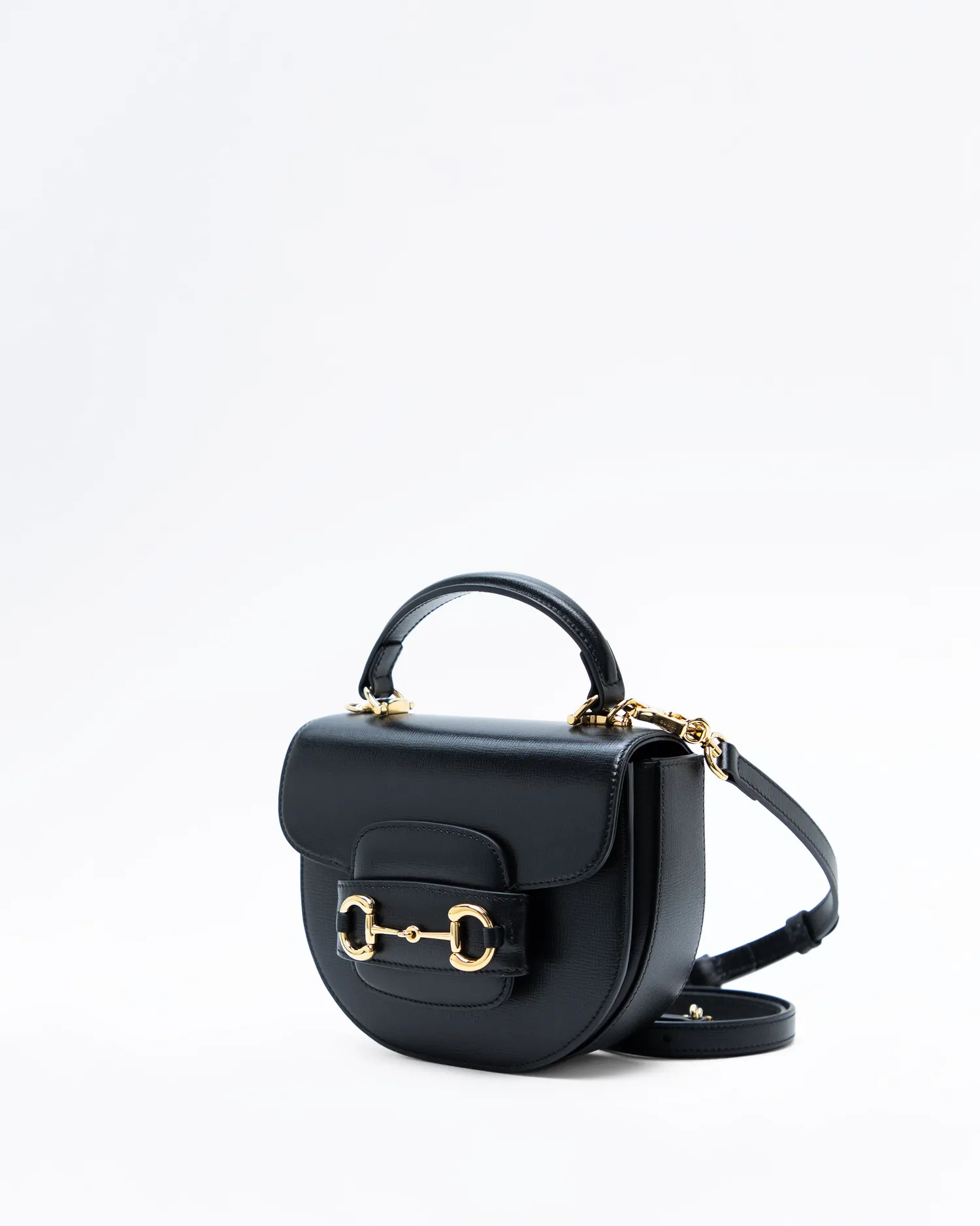 Horsebit 1955 Top Handle Mini Rounded Bag