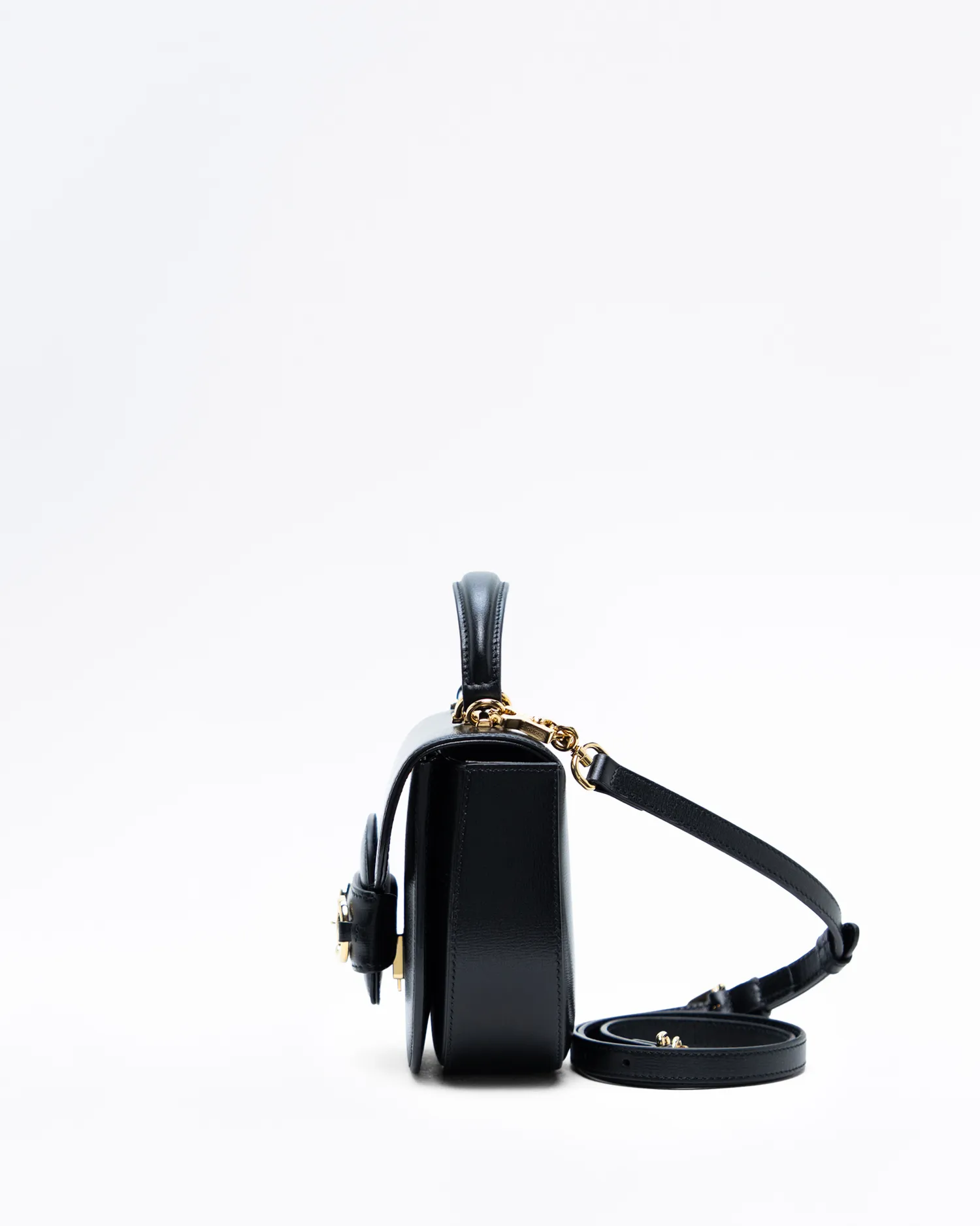 Horsebit 1955 Top Handle Mini Rounded Bag