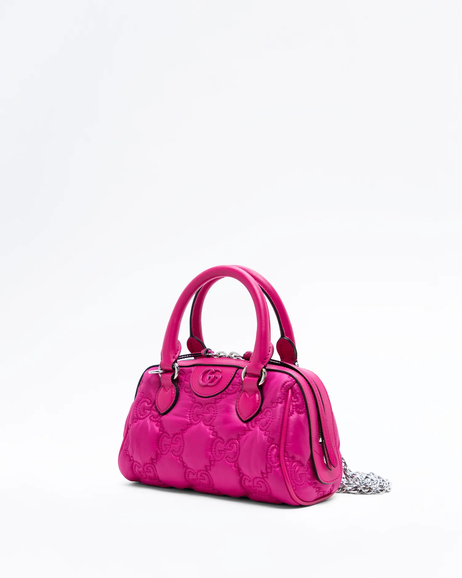 Nylon GG Mini Boston Bag