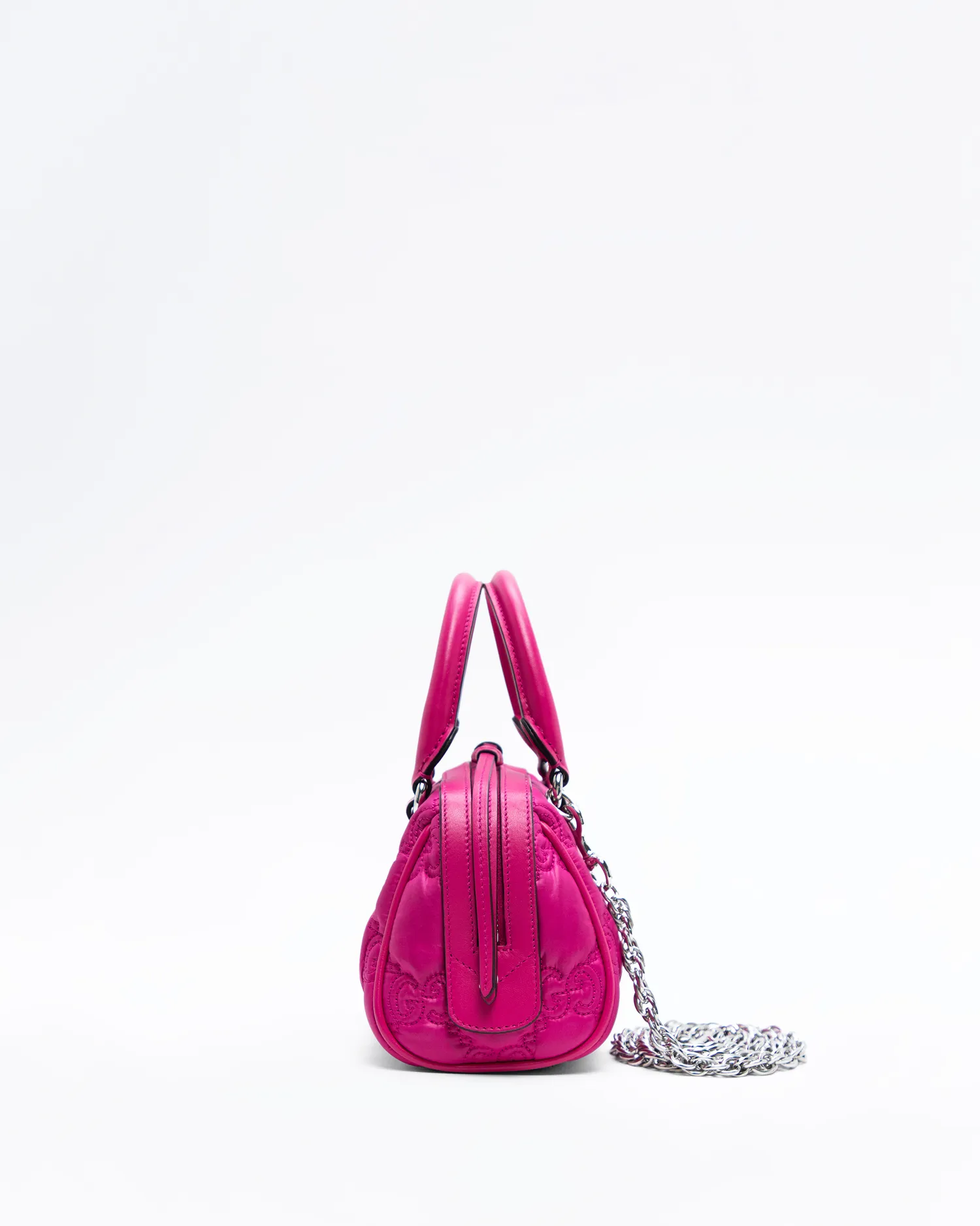 Nylon GG Mini Boston Bag