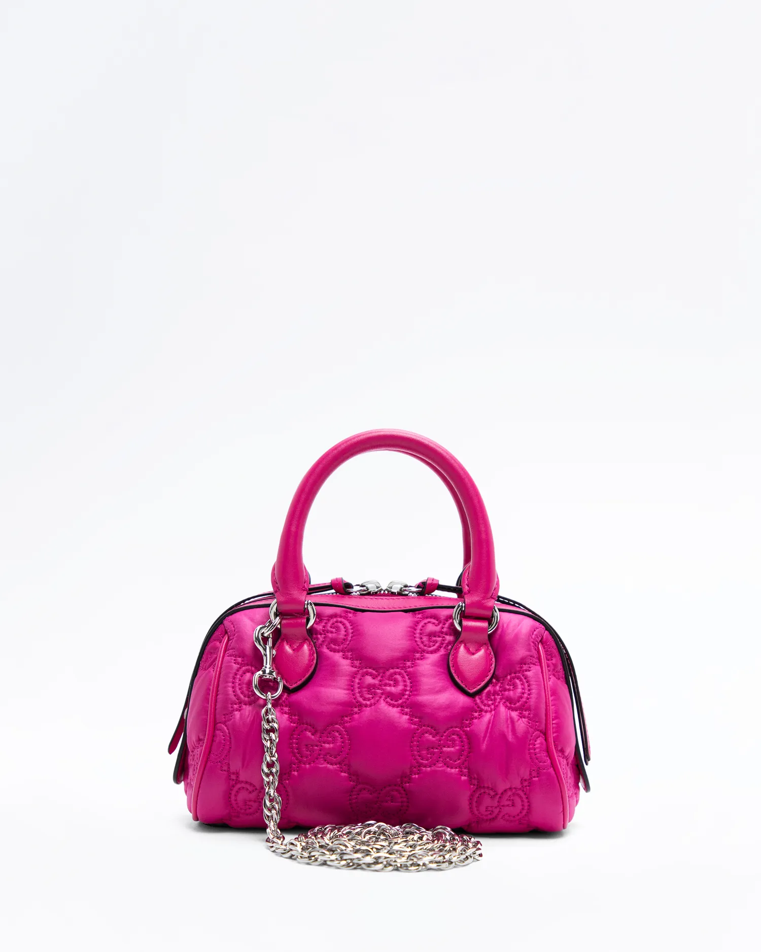 Nylon GG Mini Boston Bag
