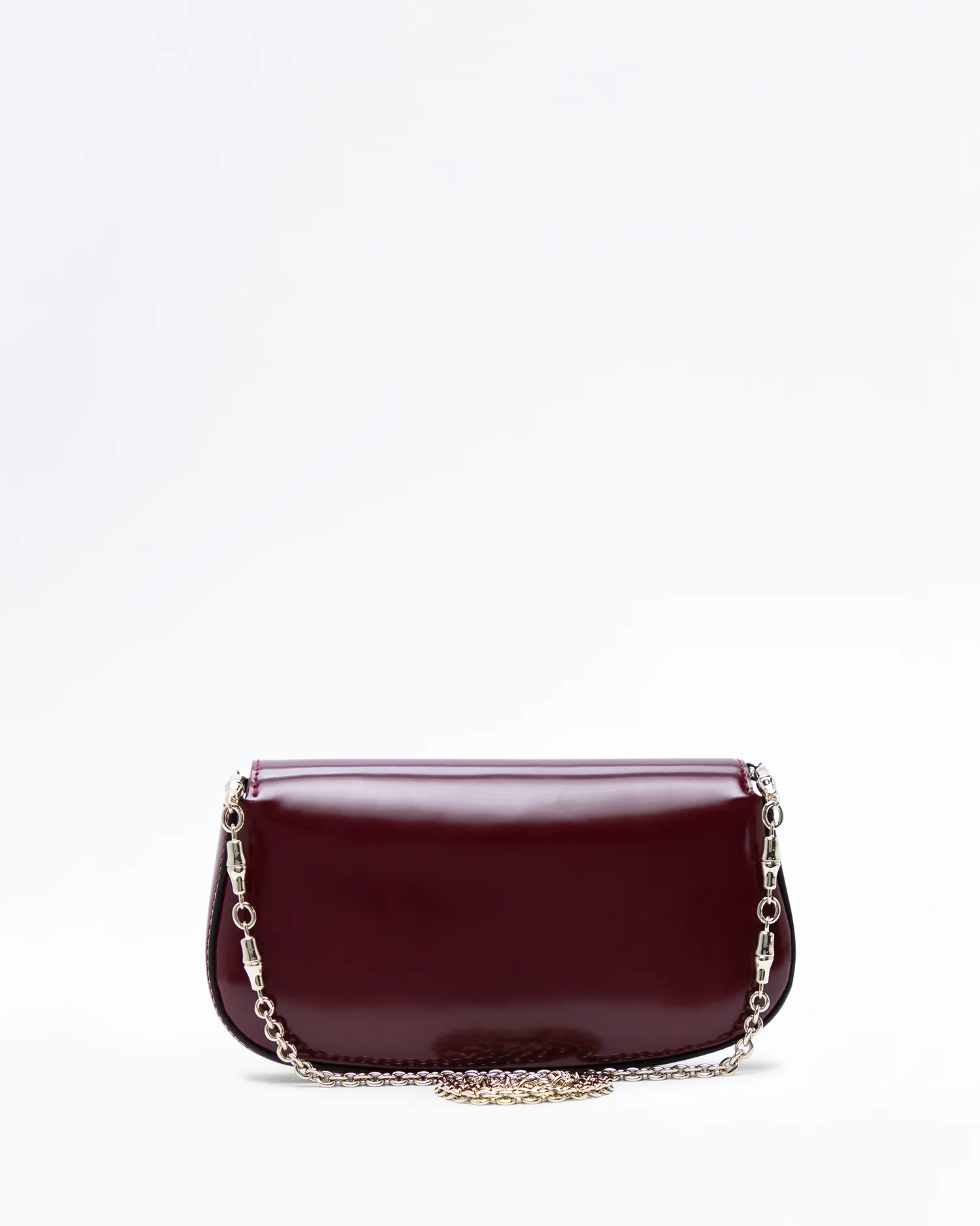 Bamboo Night Clutch with Chain
