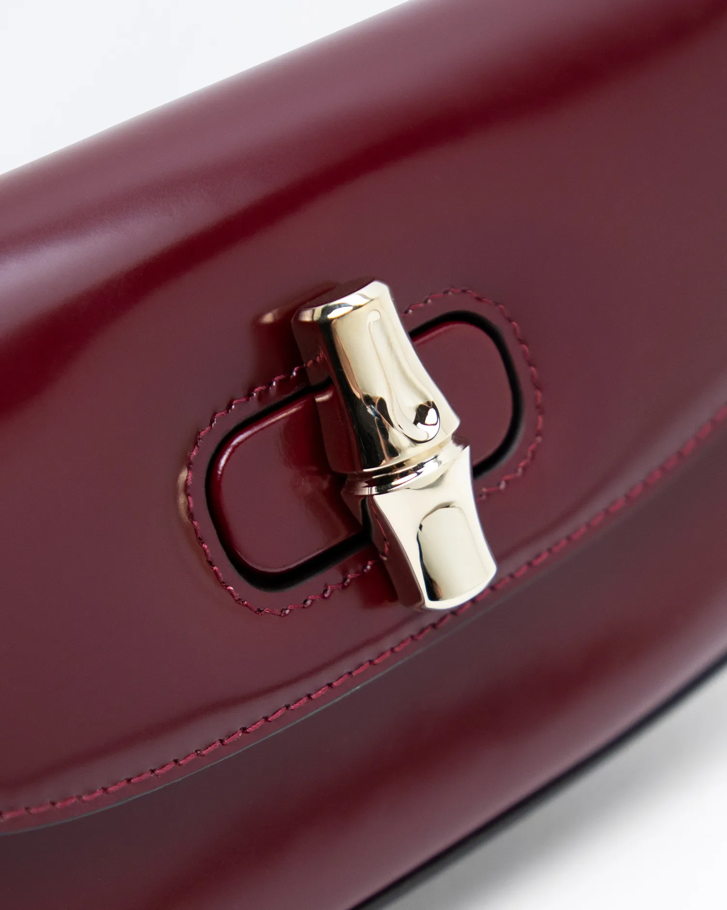 Bamboo Night Clutch with Chain