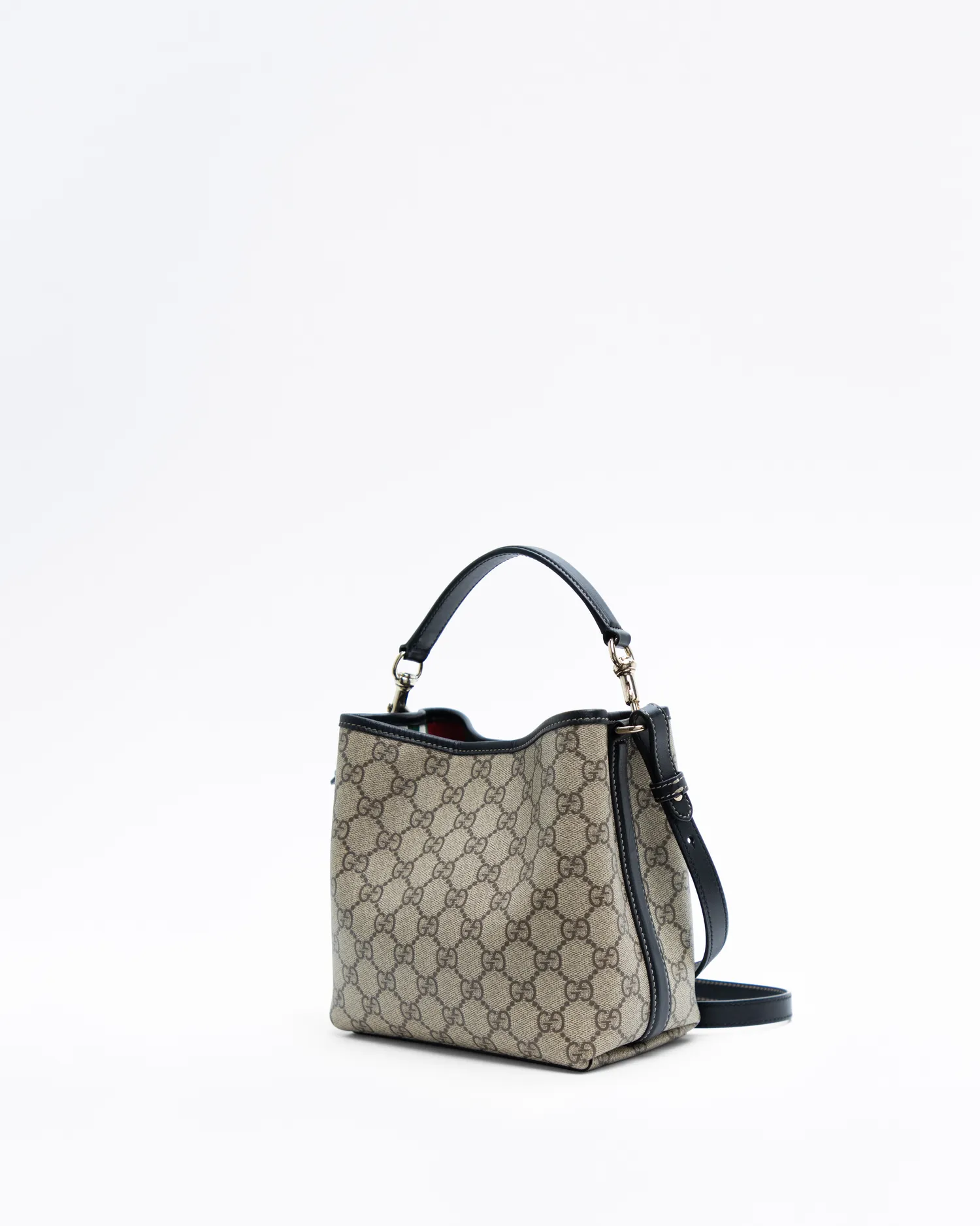 GG Emblem Small Bucket Bag