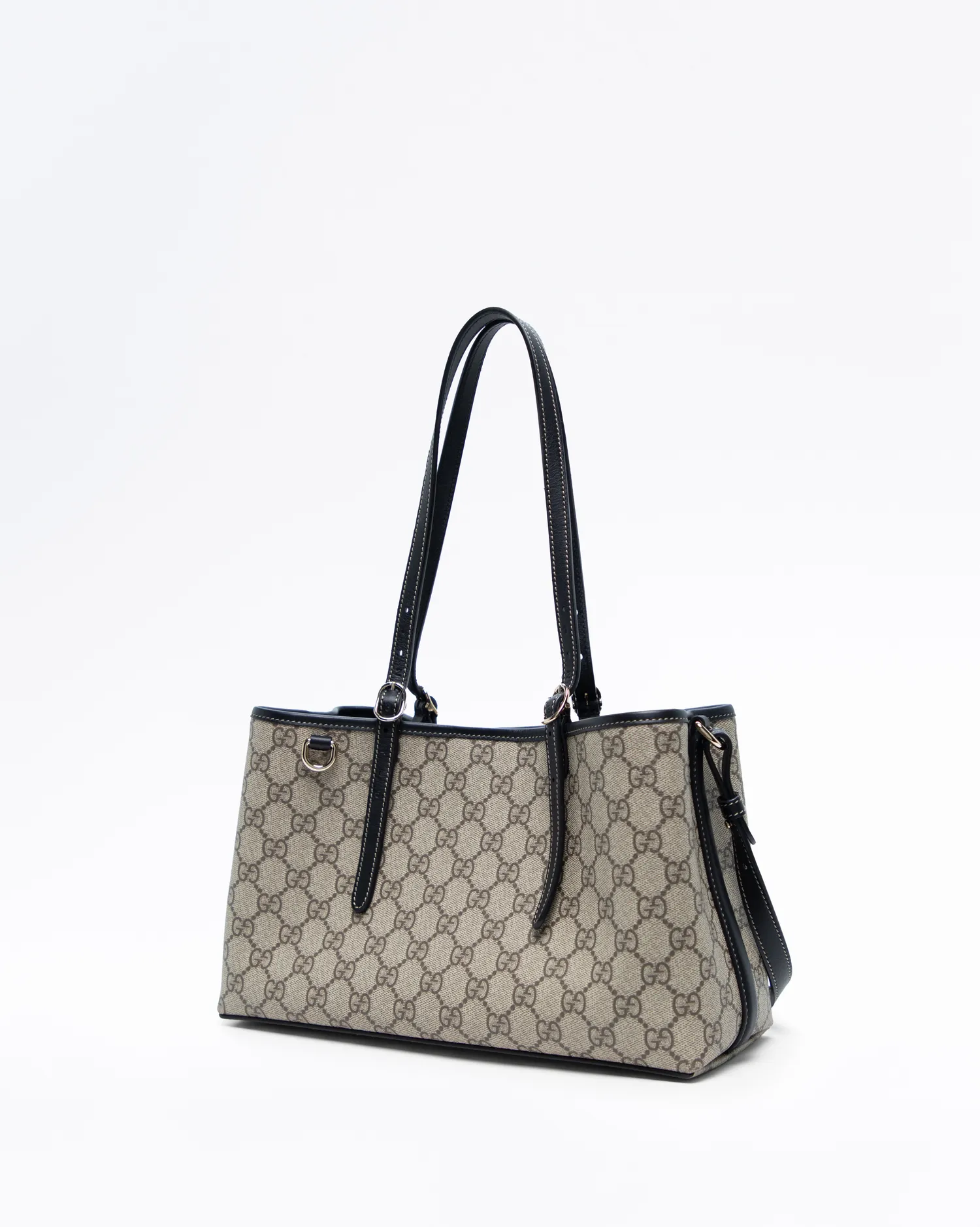 GG Supreme Emblem Small Tote Bag