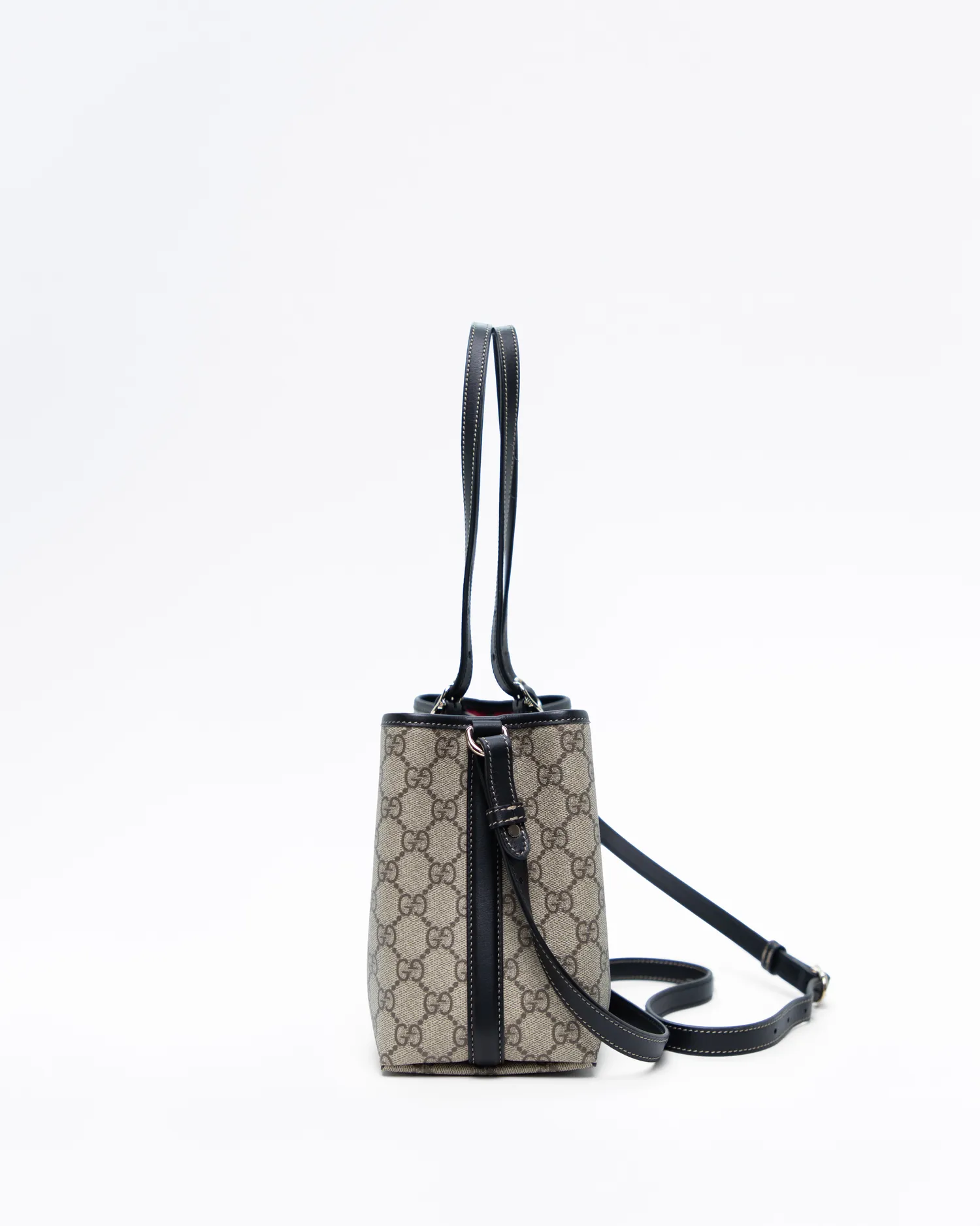 GG Supreme Emblem Small Tote Bag