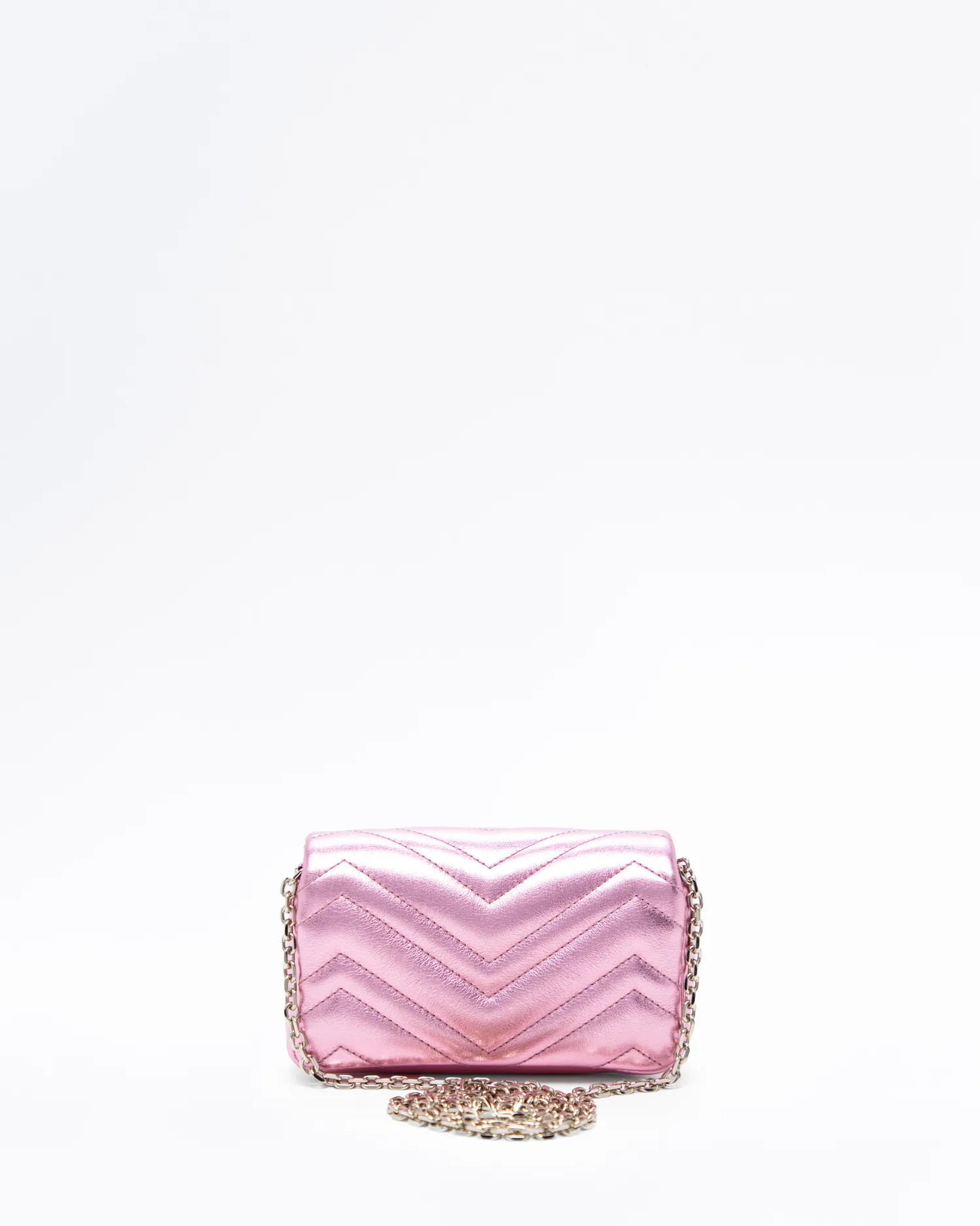 Metallic GG Marmont Mini Bag