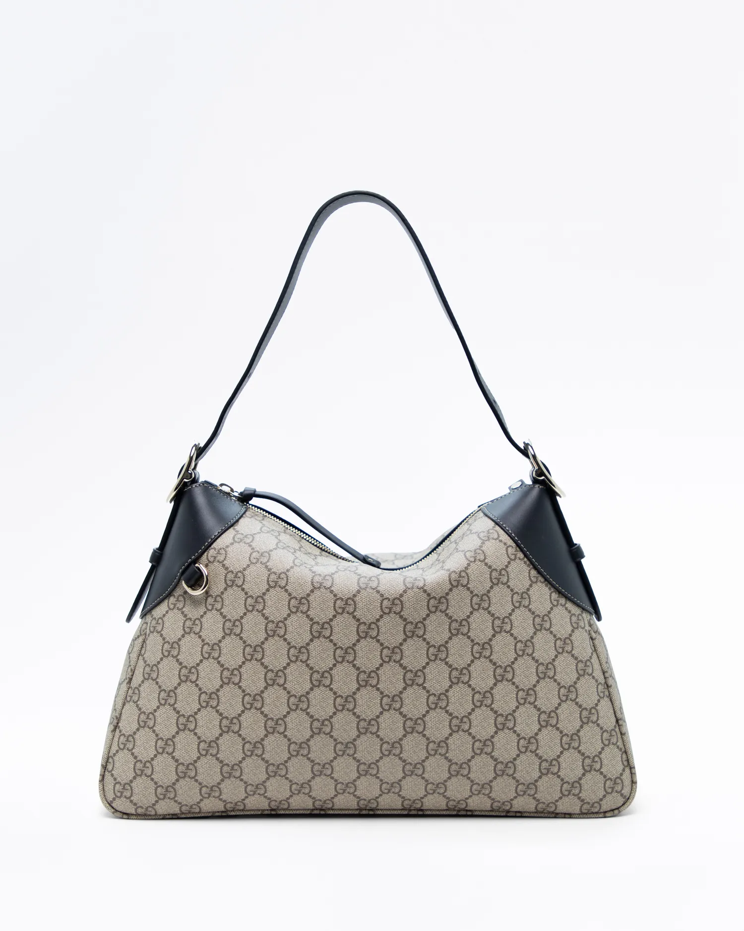 GG Supreme Emblem Large Shoulder Bag