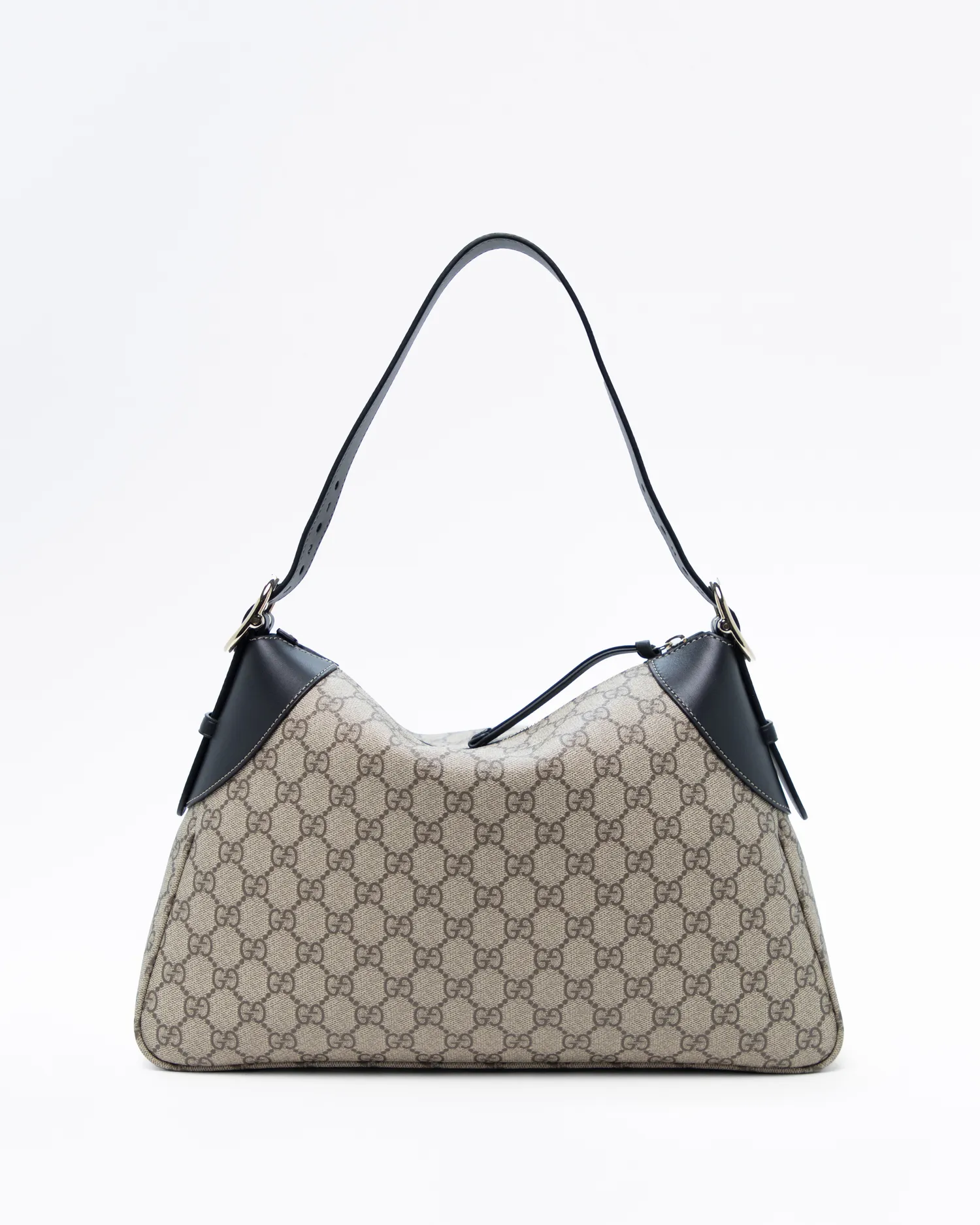 GG Supreme Emblem Large Shoulder Bag