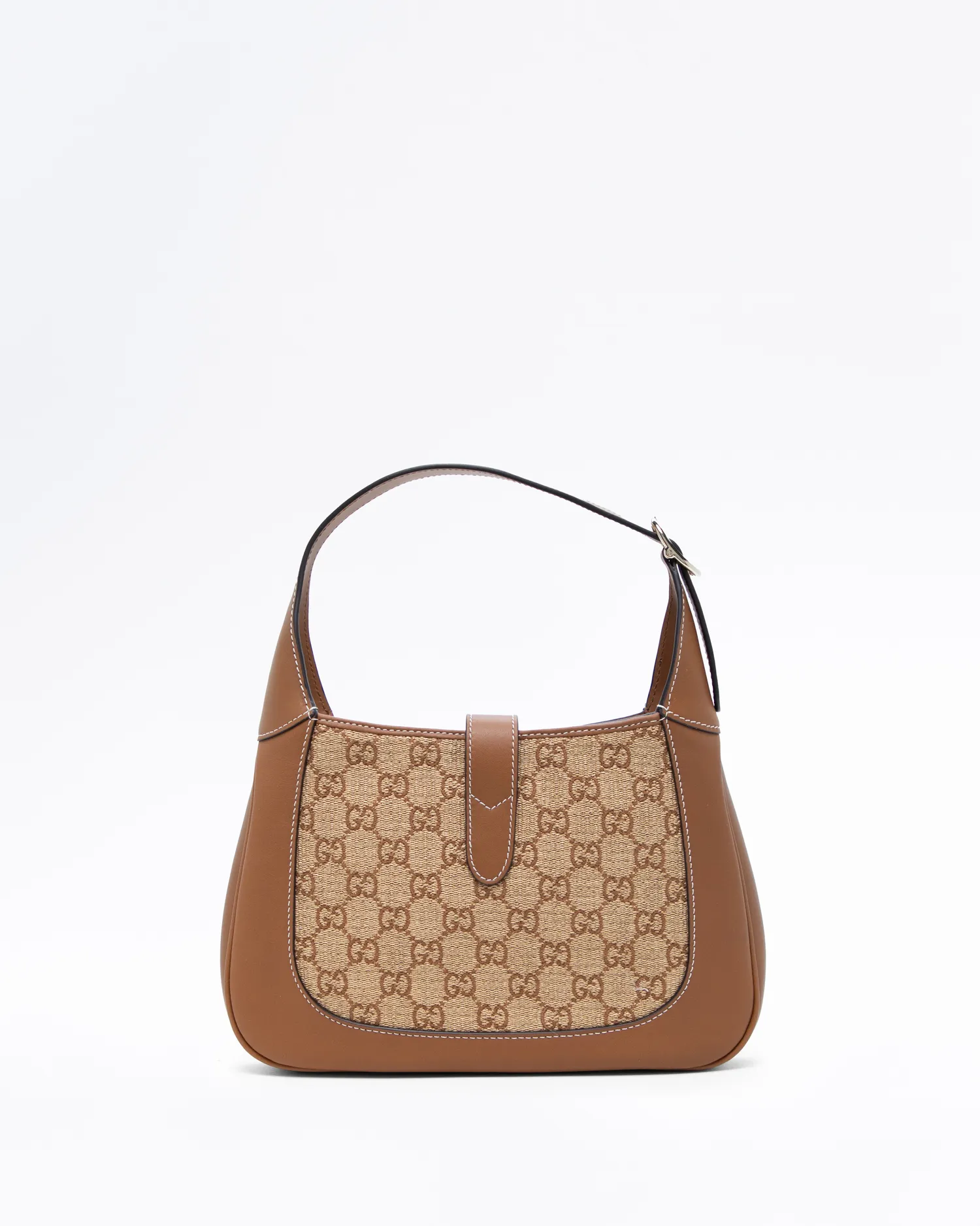 Raffia GG Jackie 1961 Shoulder Bag