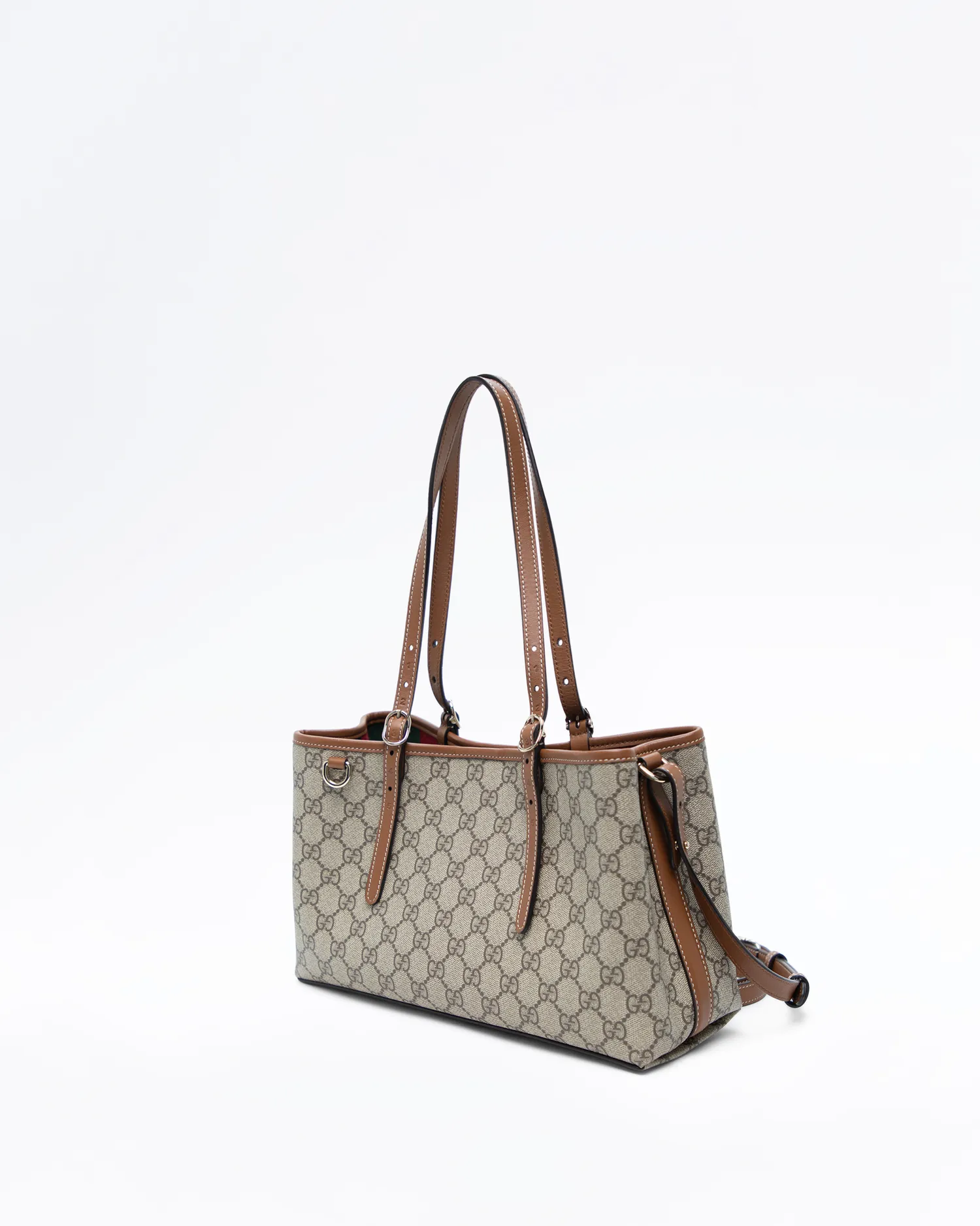 GG Supreme Emblem Small Tote Bag
