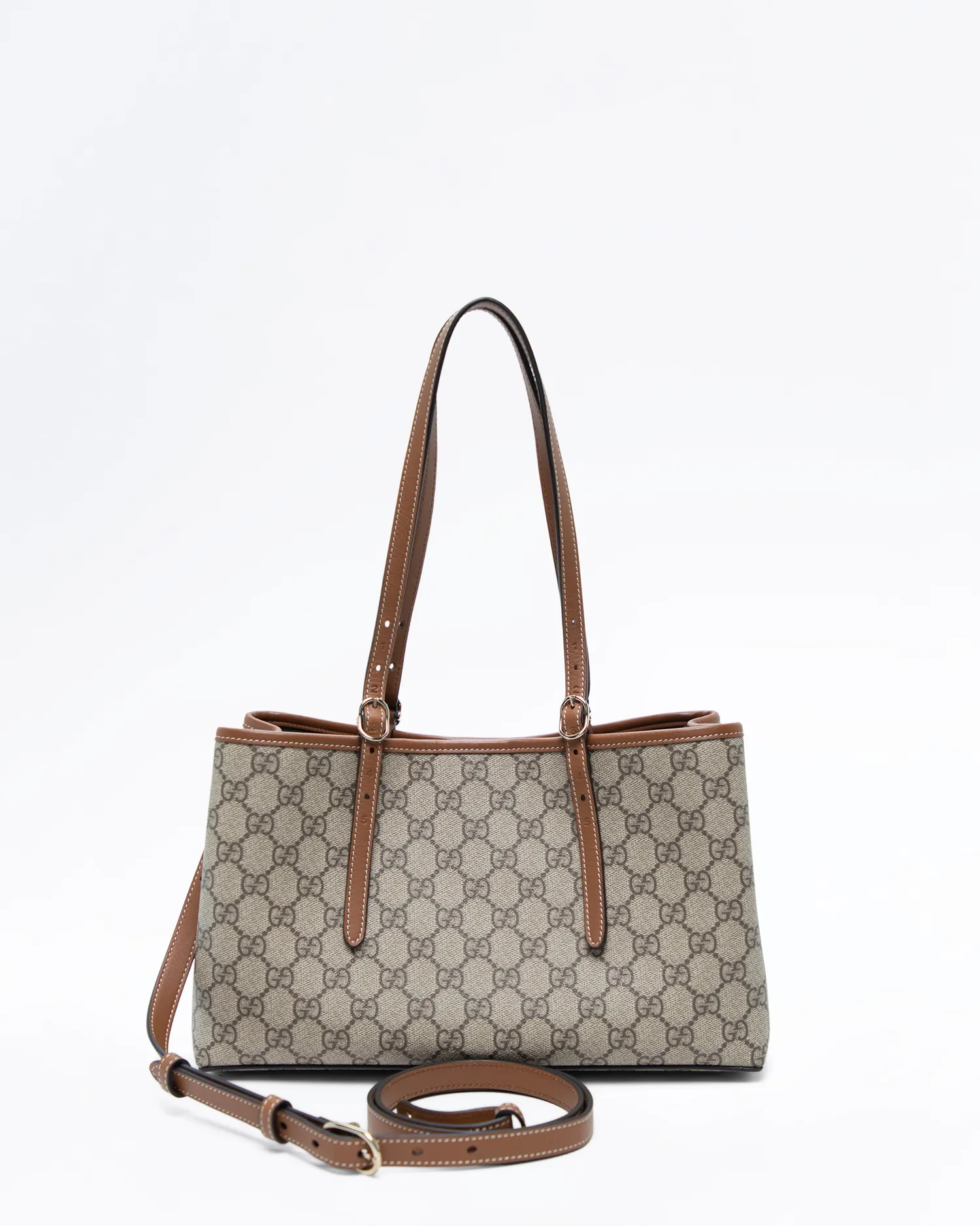 GG Supreme Emblem Small Tote Bag