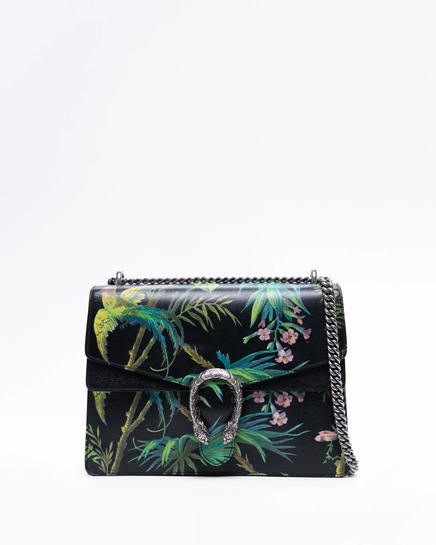 Tropical Print Dionysus Medium Shoulder Bag