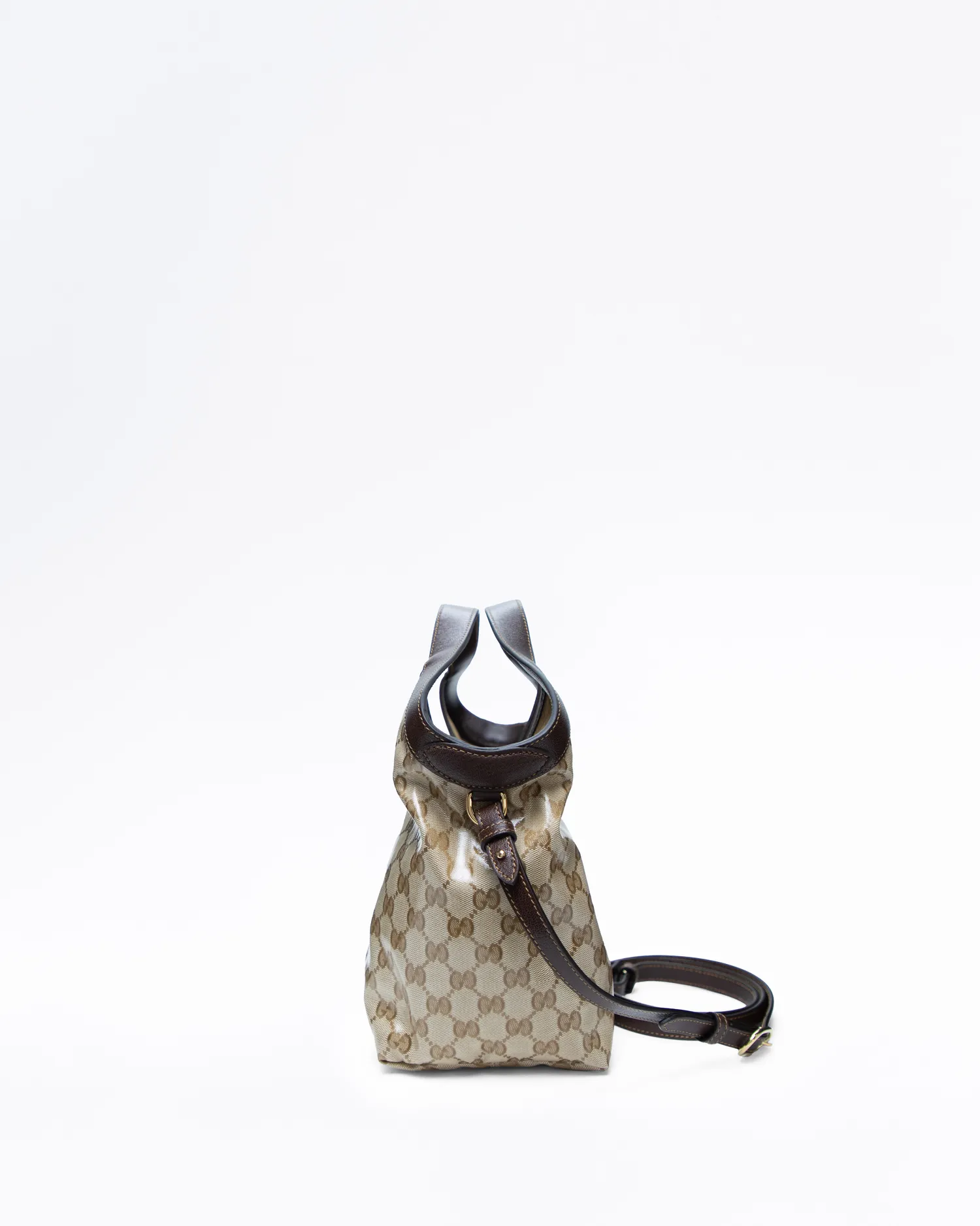 Varnished Gucci Giglio Small Tote Bag