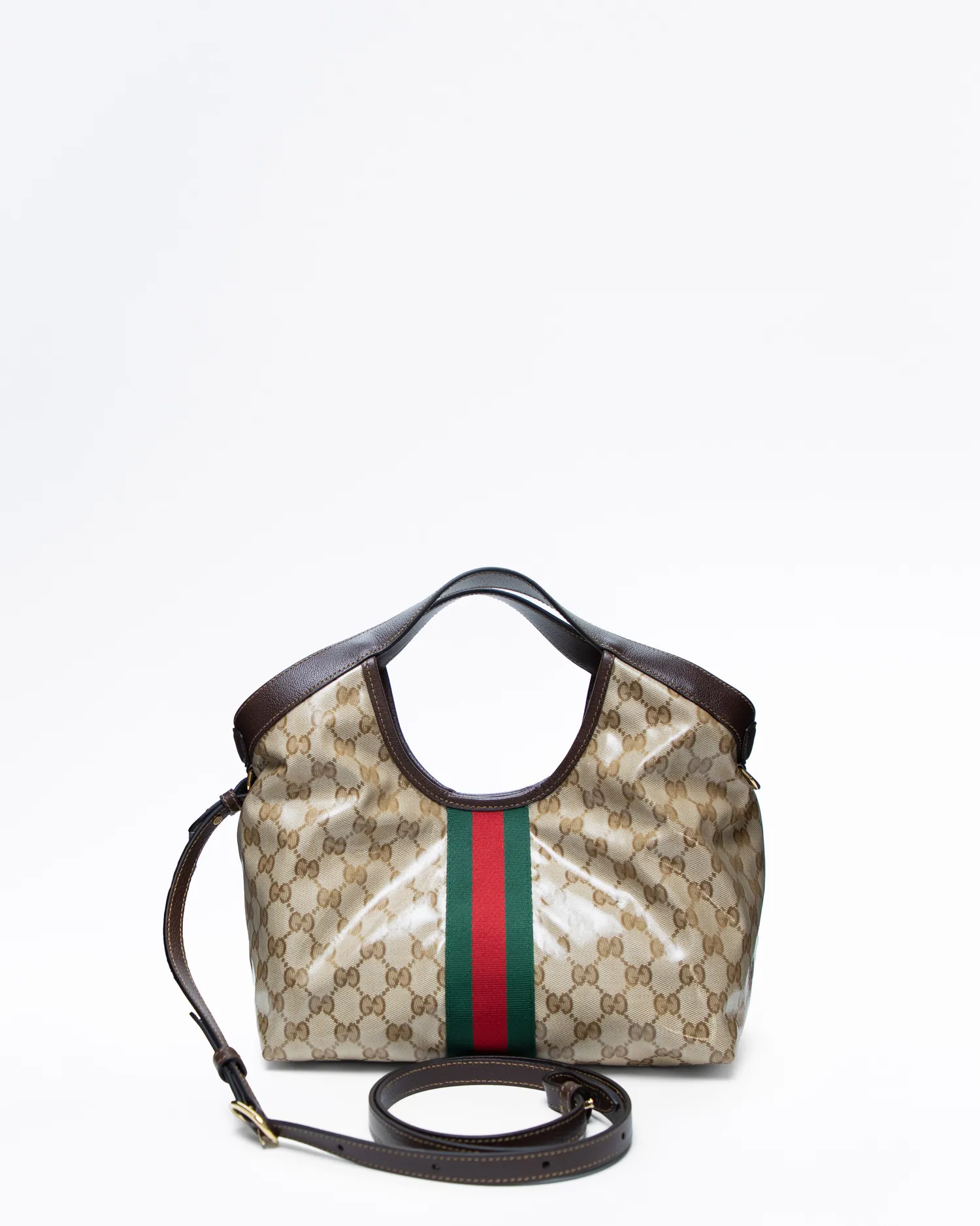 Varnished Gucci Giglio Small Tote Bag