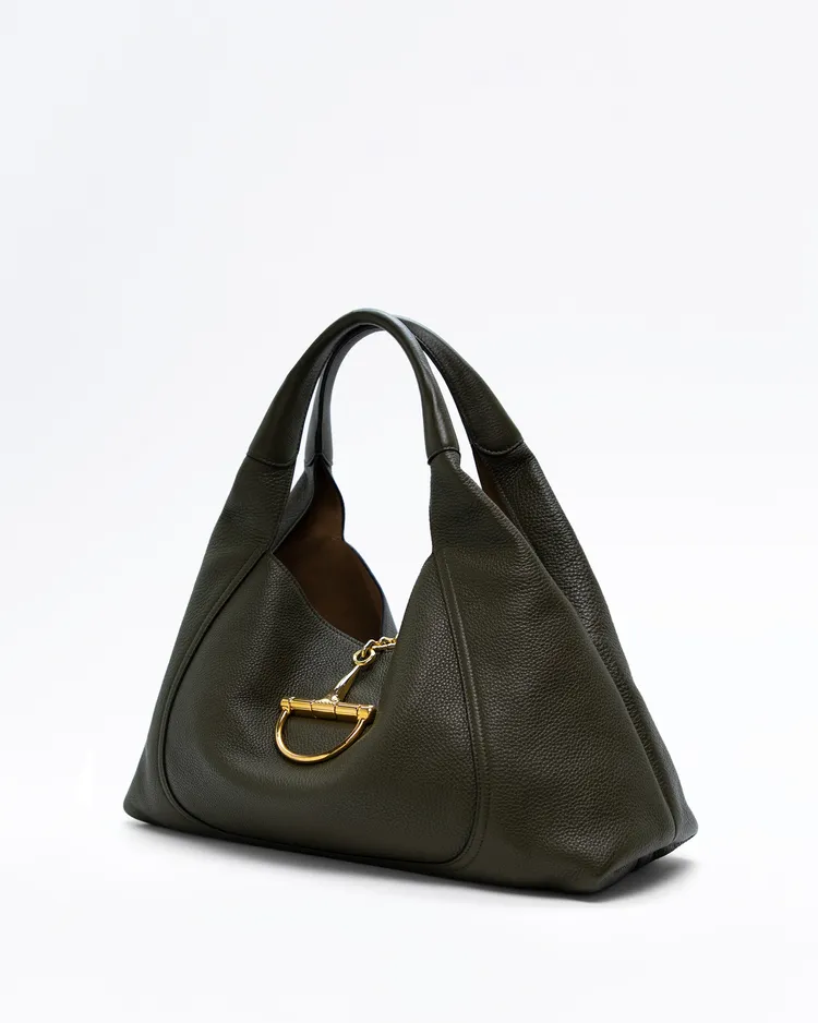 Alternate view angle of Softbit Maxi Shoulder Bag