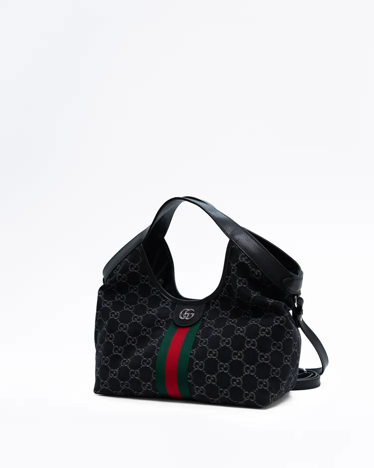 Alternate view angle of Gucci Giglio Small Tote Bag