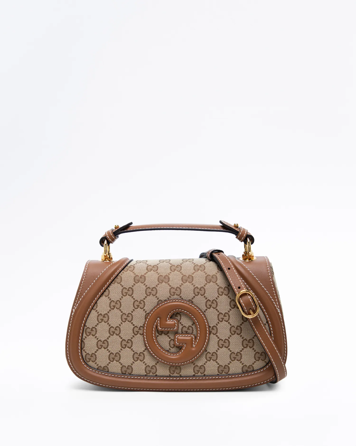 GG Supreme Blondie Top Handle Bag