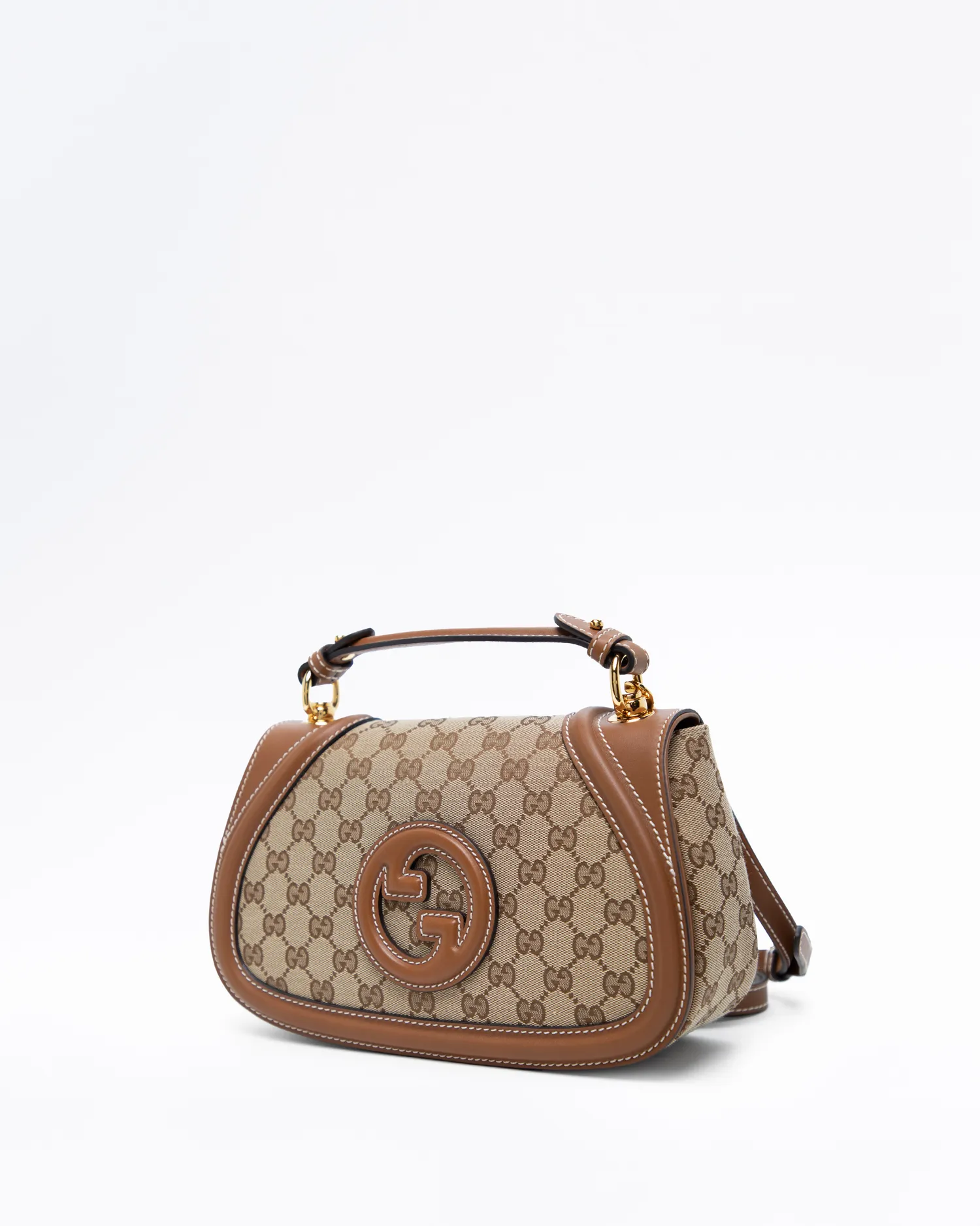 GG Supreme Blondie Top Handle Bag