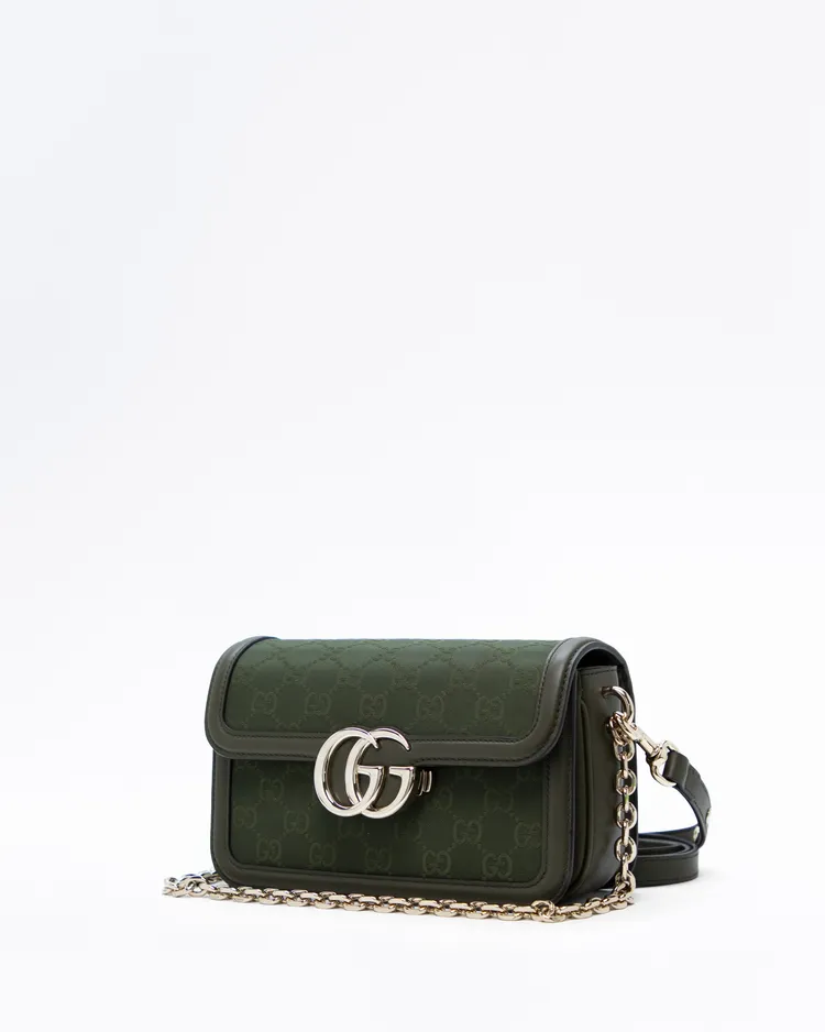 Alternate view angle of GG Canvas Go Small Shoulder Bag