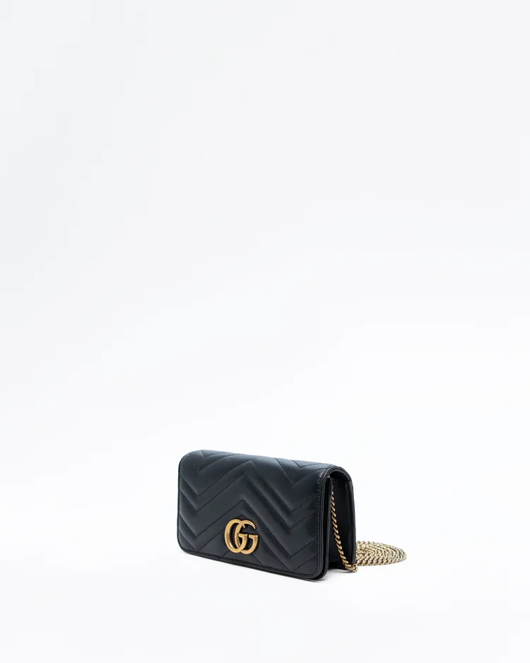 Alternate view angle of Marmont Matelasse Mini Crossbody Bag